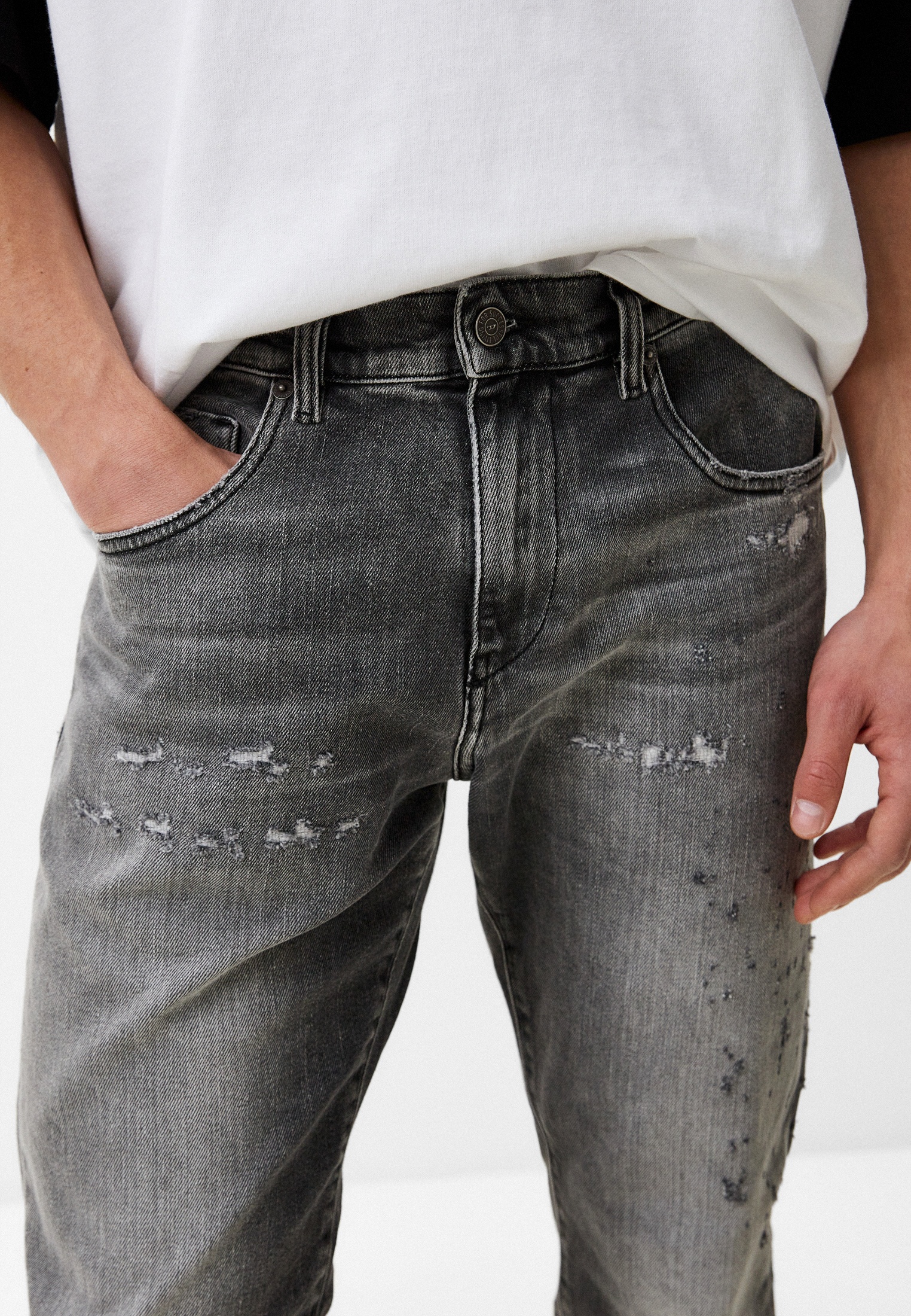 Мужские зауженные джинсы Diesel (Дизель) A0355809G04: изображение 4