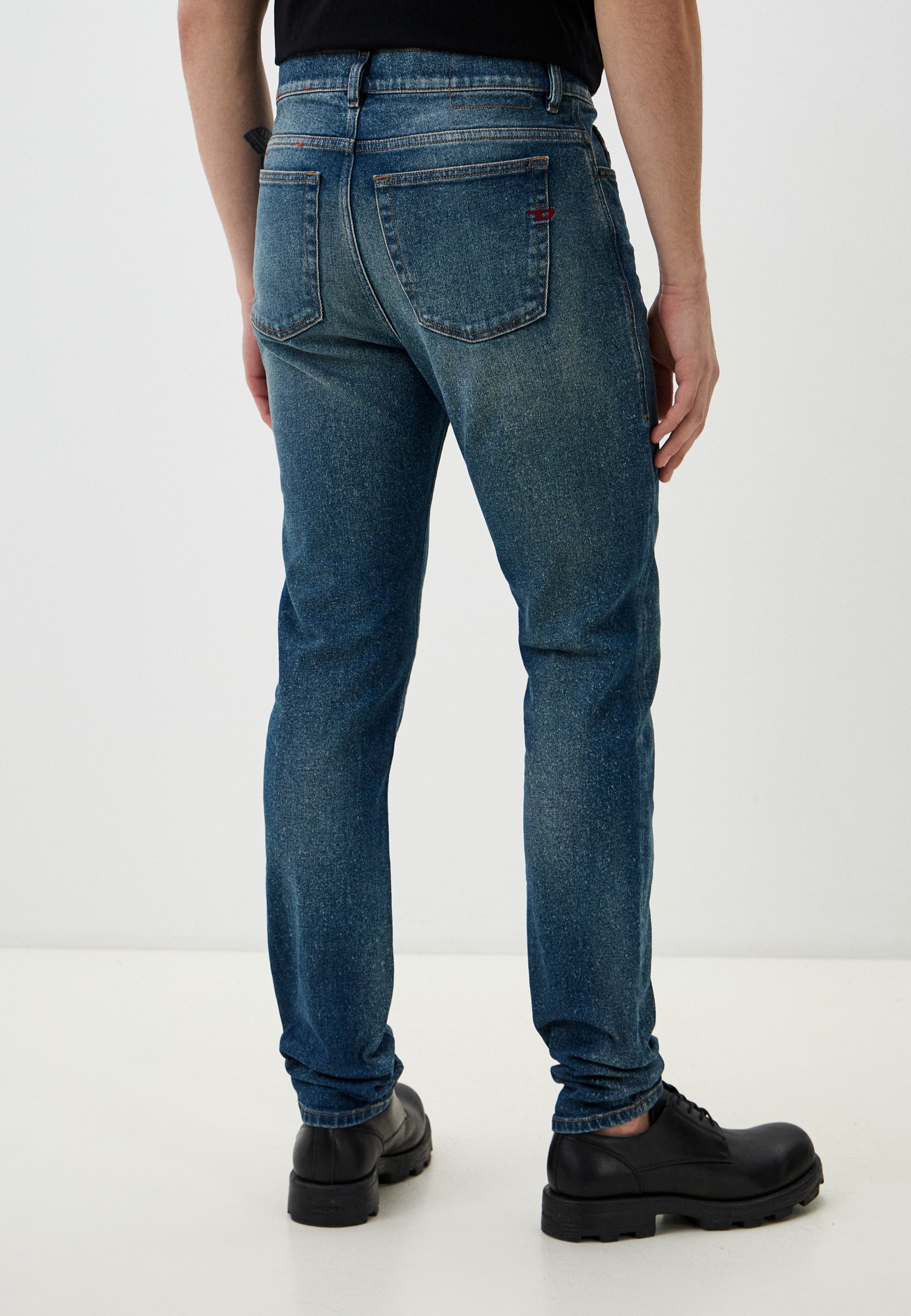 Мужские зауженные джинсы Diesel (Дизель) A0358409D82: изображение 7