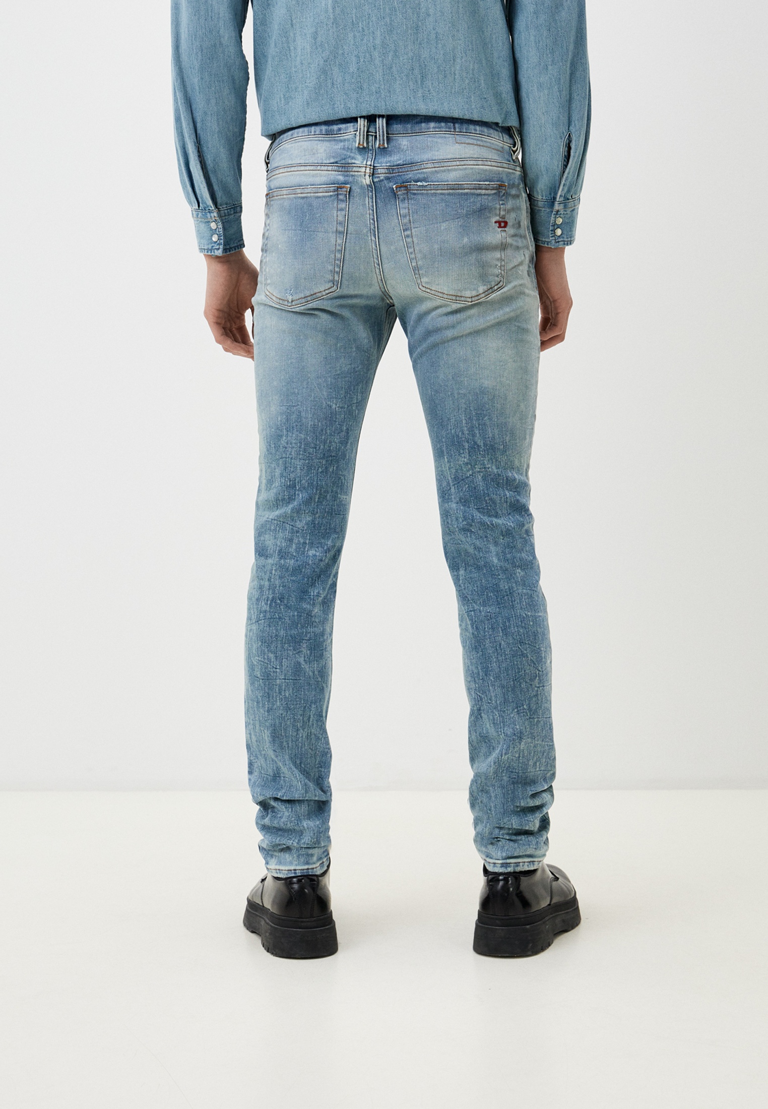 Мужские зауженные джинсы Diesel (Дизель) A0359609F08: изображение 5