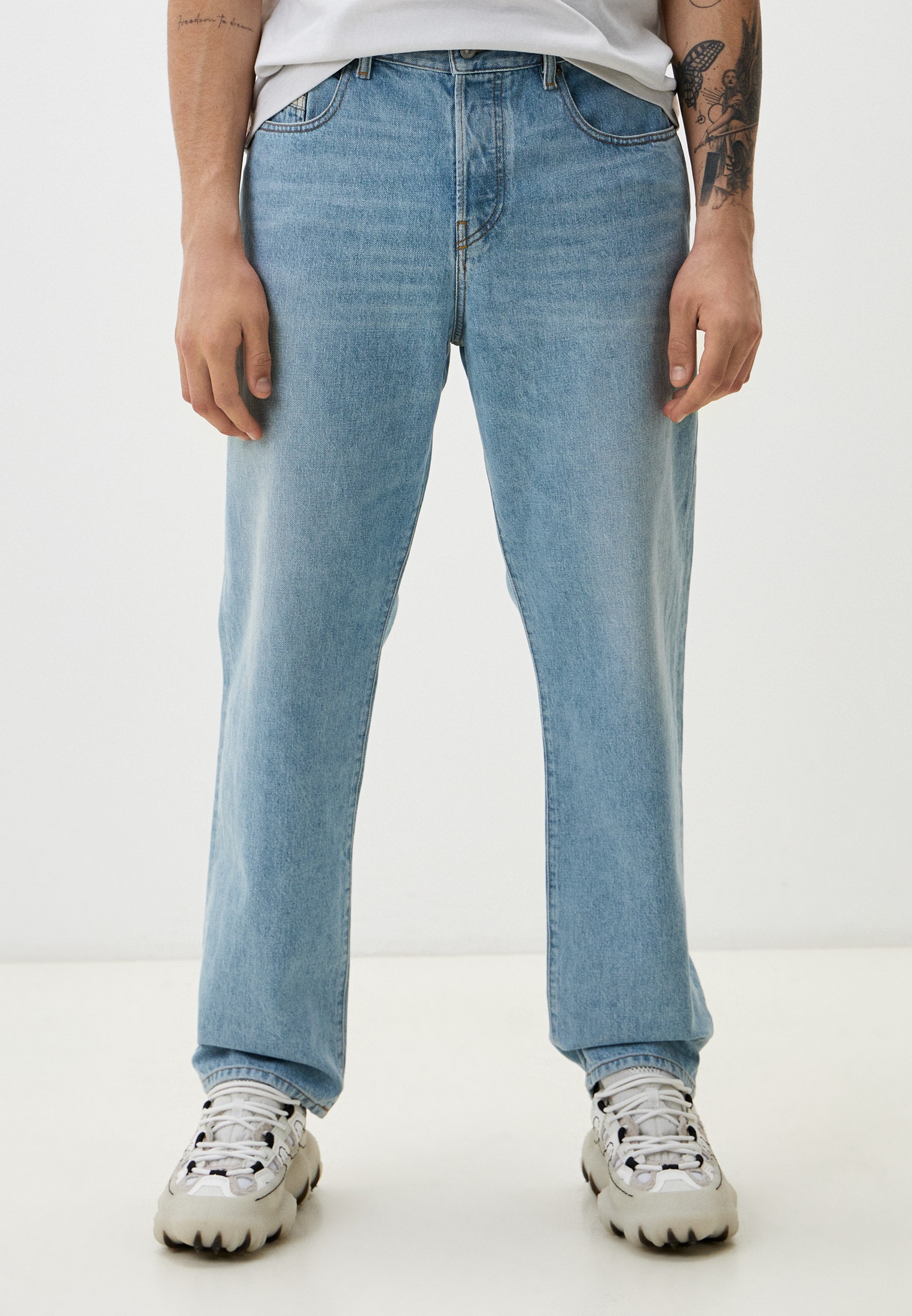 Мужские прямые джинсы Diesel (Дизель) A0515609D75