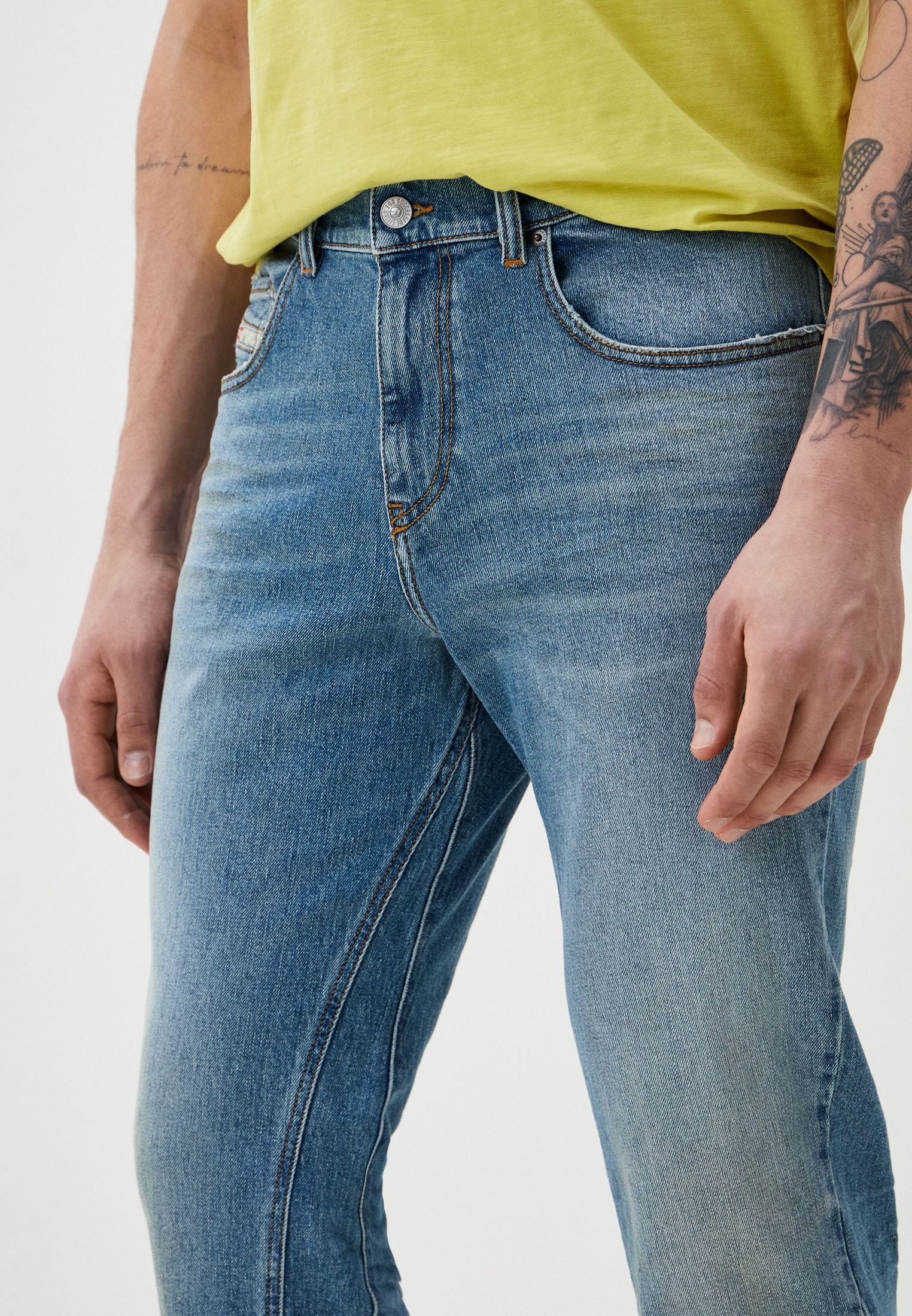 Мужские прямые джинсы Diesel (Дизель) A04142007L3: изображение 4