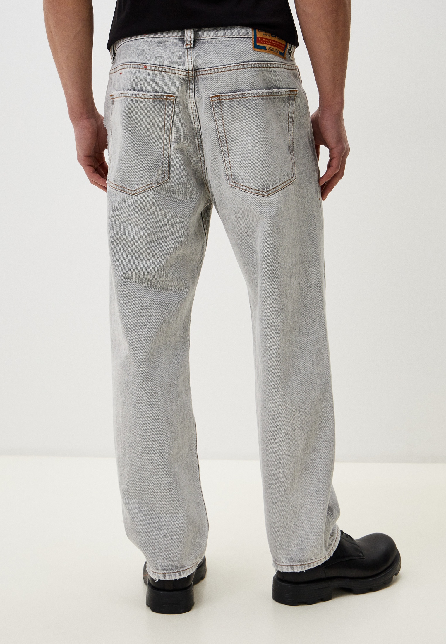 Мужские прямые джинсы Diesel (Дизель) A04149007D9: изображение 3