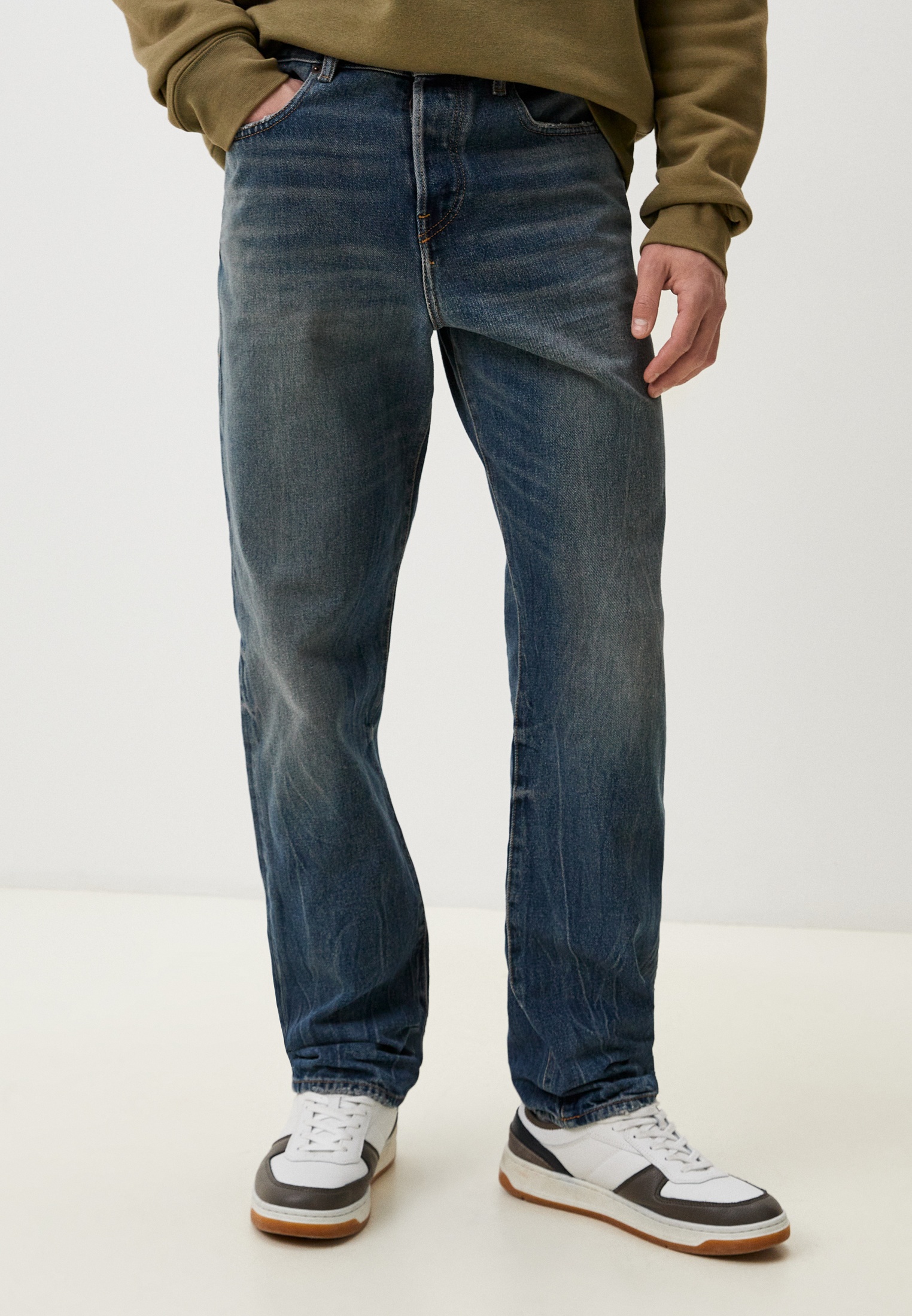 Мужские прямые джинсы Diesel (Дизель) A0515809D55: изображение 1