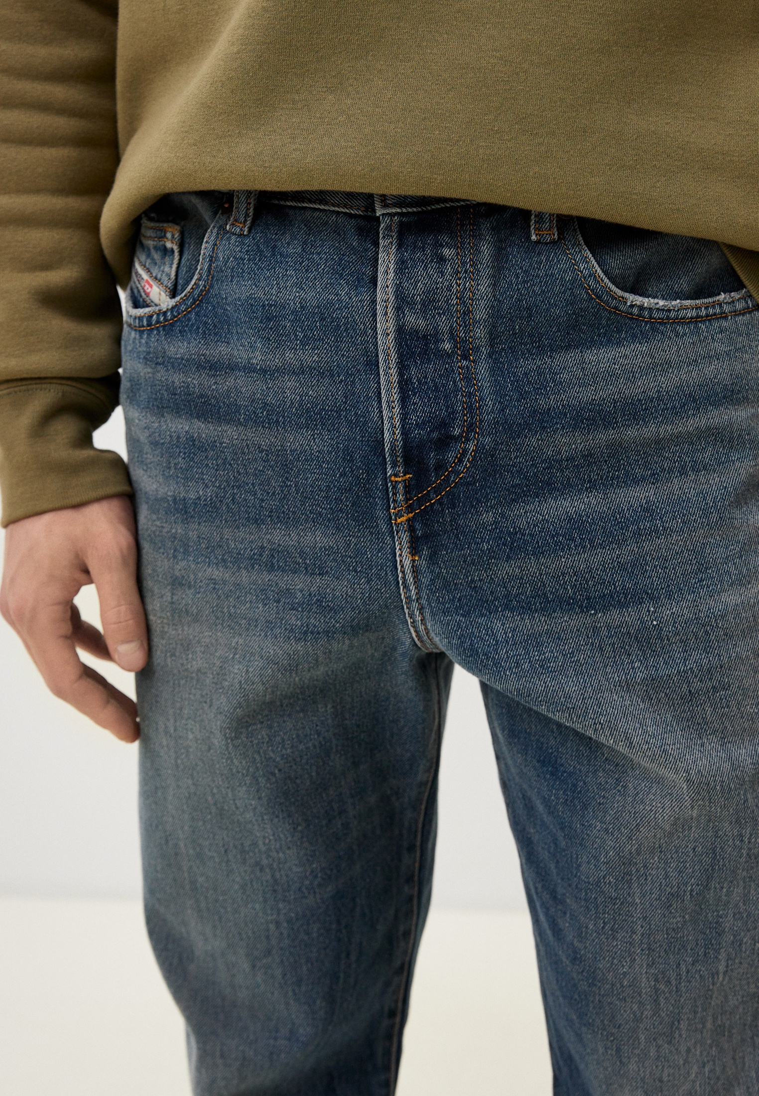 Мужские прямые джинсы Diesel (Дизель) A0515809D55: изображение 4