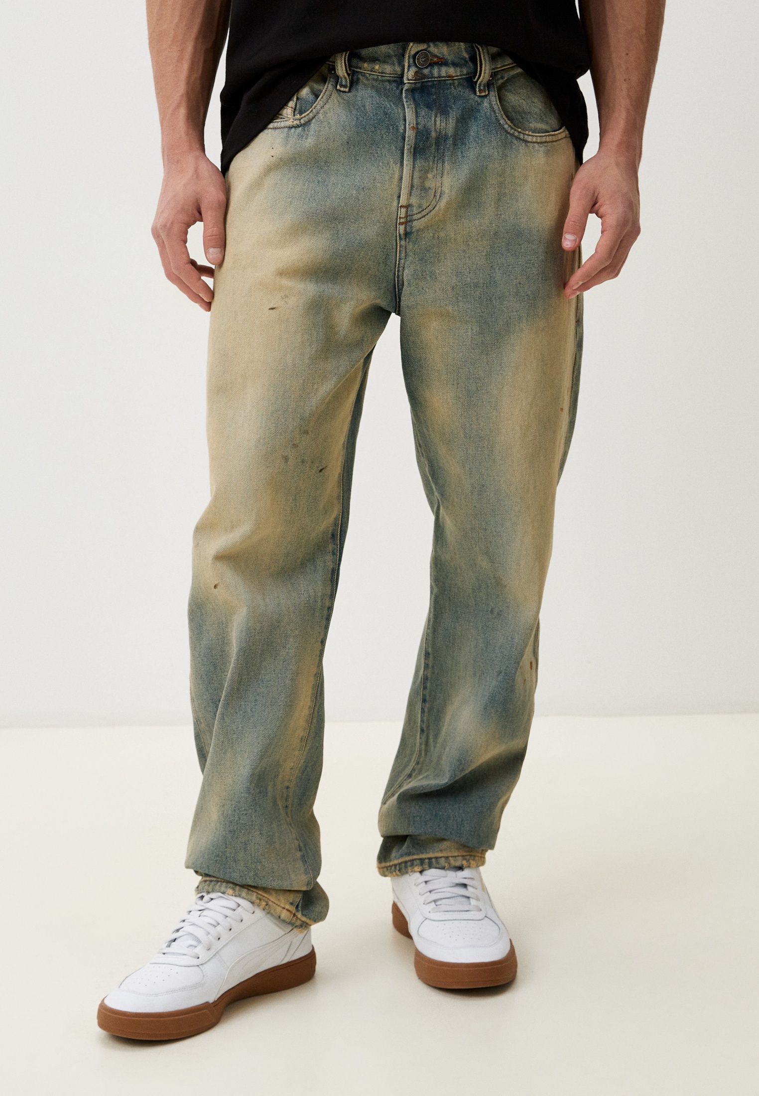 Мужские прямые джинсы Diesel (Дизель) A106480ENAV: изображение 1