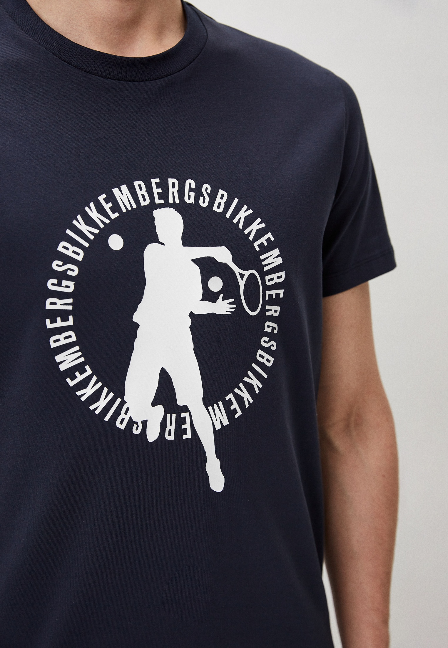Мужская футболка Bikkembergs (Биккембергс) PBMT0065: изображение 4