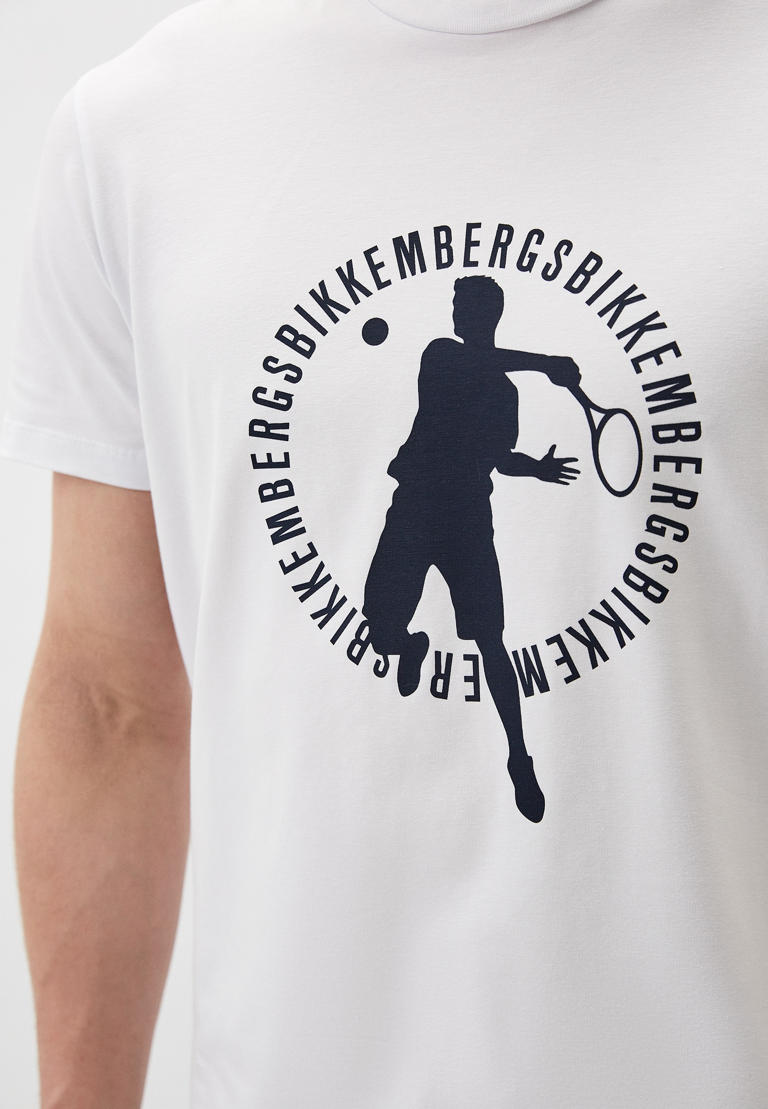 Мужская футболка Bikkembergs (Биккембергс) PBMT0065: изображение 4