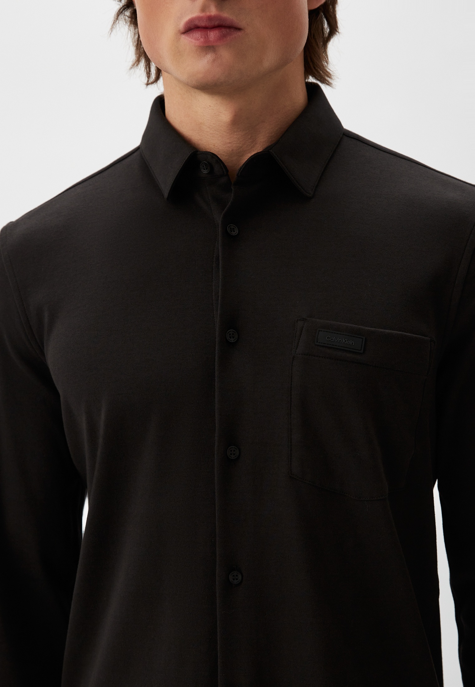 Рубашка с длинным рукавом Calvin Klein (Кельвин Кляйн) K10K110858: изображение 4