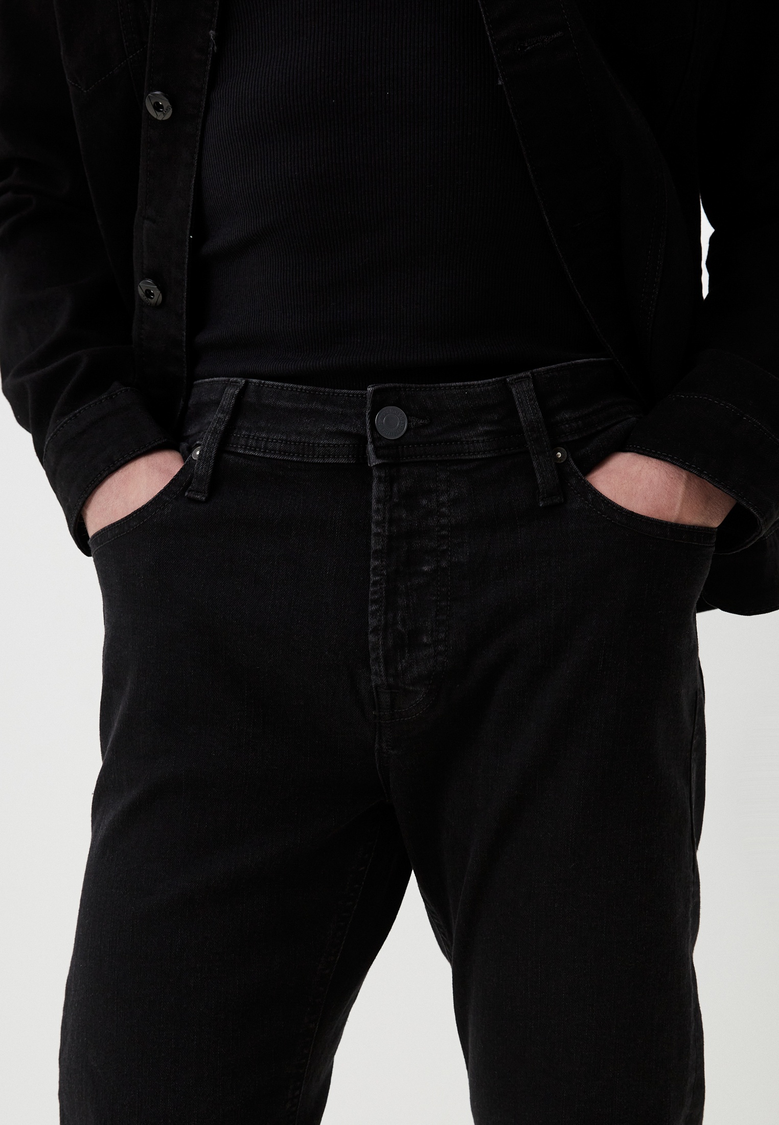 Зауженные джинсы мужские Jack & Jones (Джек Энд Джонс) 12246951 купить ...
