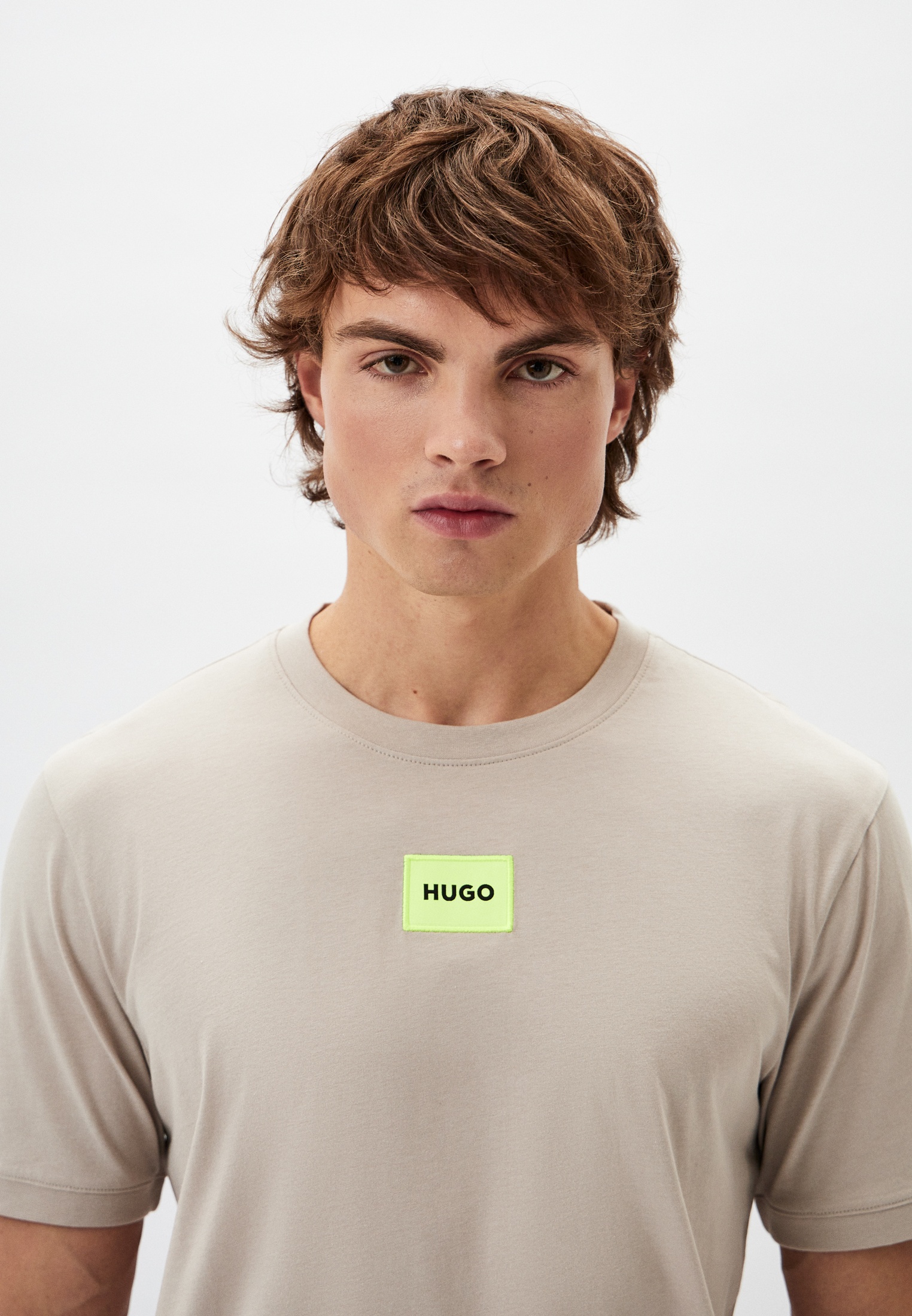 Мужская футболка Hugo (Хуго) 50447978: изображение 4