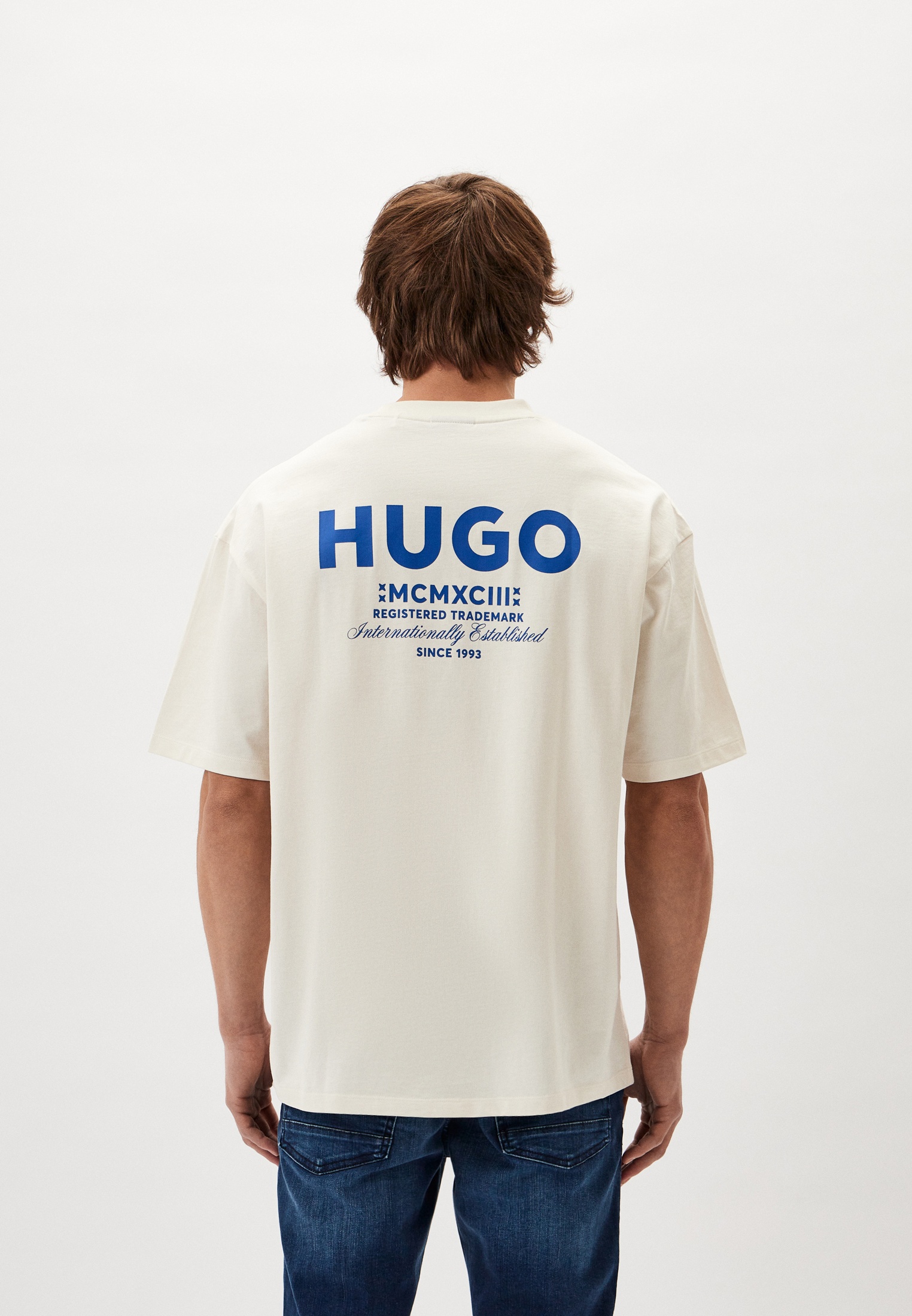 Мужская футболка Hugo (Хуго) 50509776: изображение 3