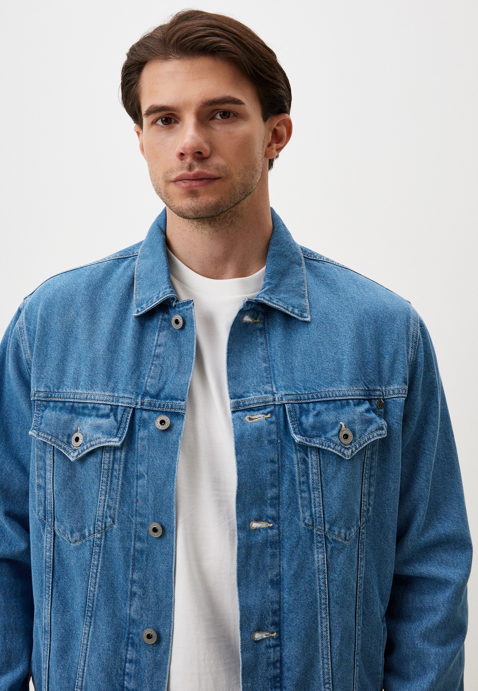 Джинсовая куртка мужская Pepe Jeans (Пепе Джинс) PM402960 купить за ...