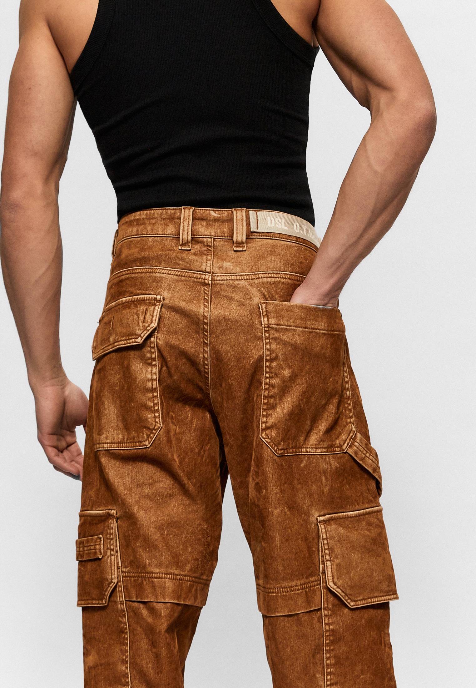 Мужские брюки Diesel (Дизель) A031090AFAT: изображение 5