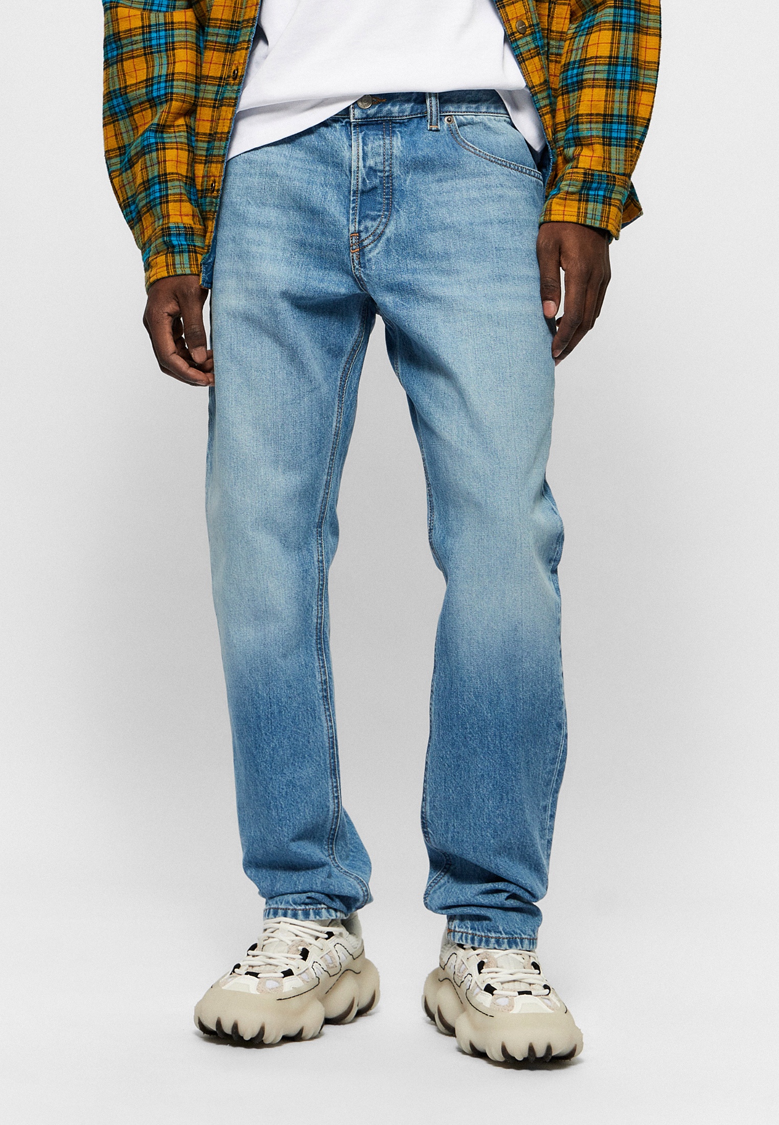 Мужские прямые джинсы Diesel (Дизель) A0356809I29: изображение 1