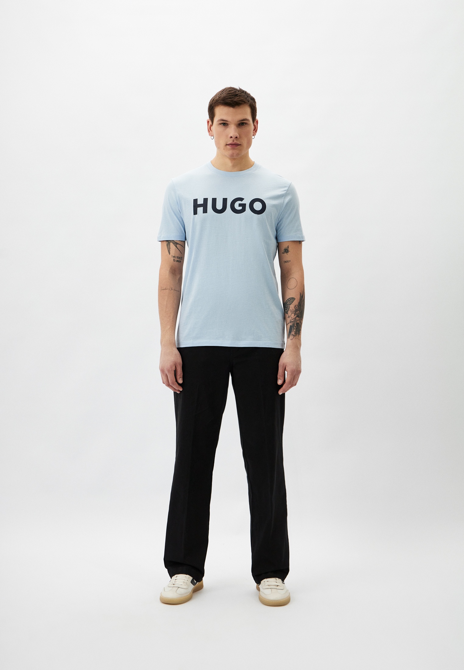 Мужская футболка Hugo (Хуго) 50467556: изображение 2