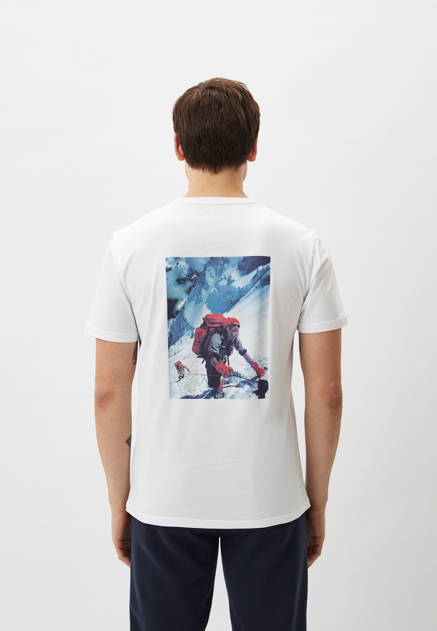 Мужская футболка Woolrich (Вулрич) CFWOTE0120MRUT2926: изображение 3