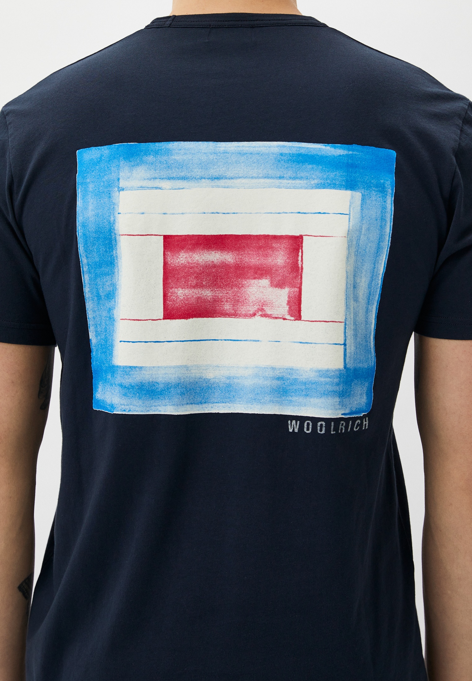 Мужская футболка Woolrich (Вулрич) CFWOTE0122MRUT2926: изображение 4