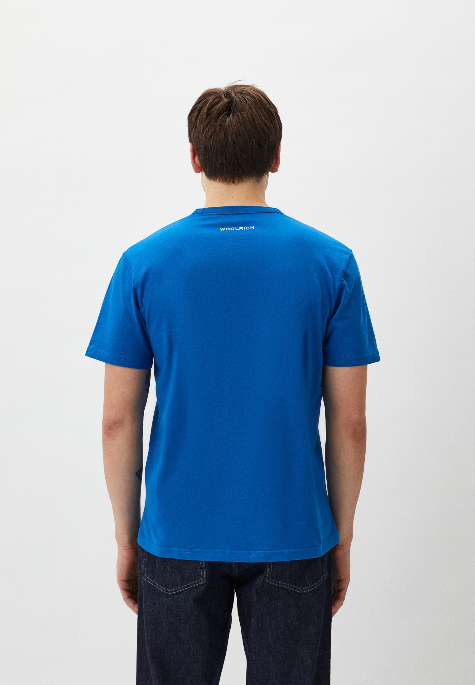 Мужская футболка Woolrich (Вулрич) CFWOTE0123MRUT2926: изображение 3