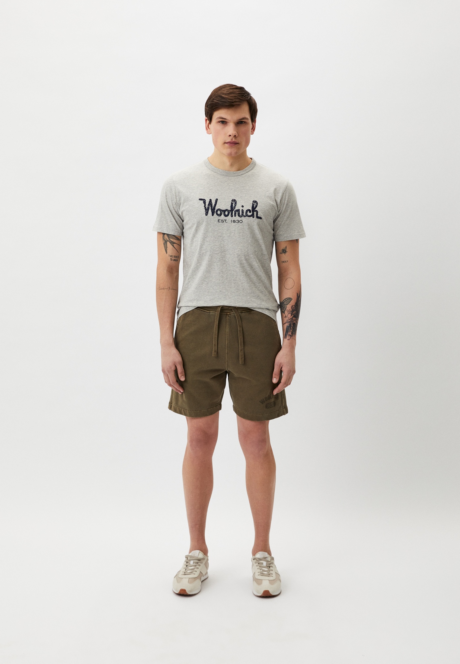Мужская футболка Woolrich (Вулрич) CFWOTE0125MRUT2926: изображение 2