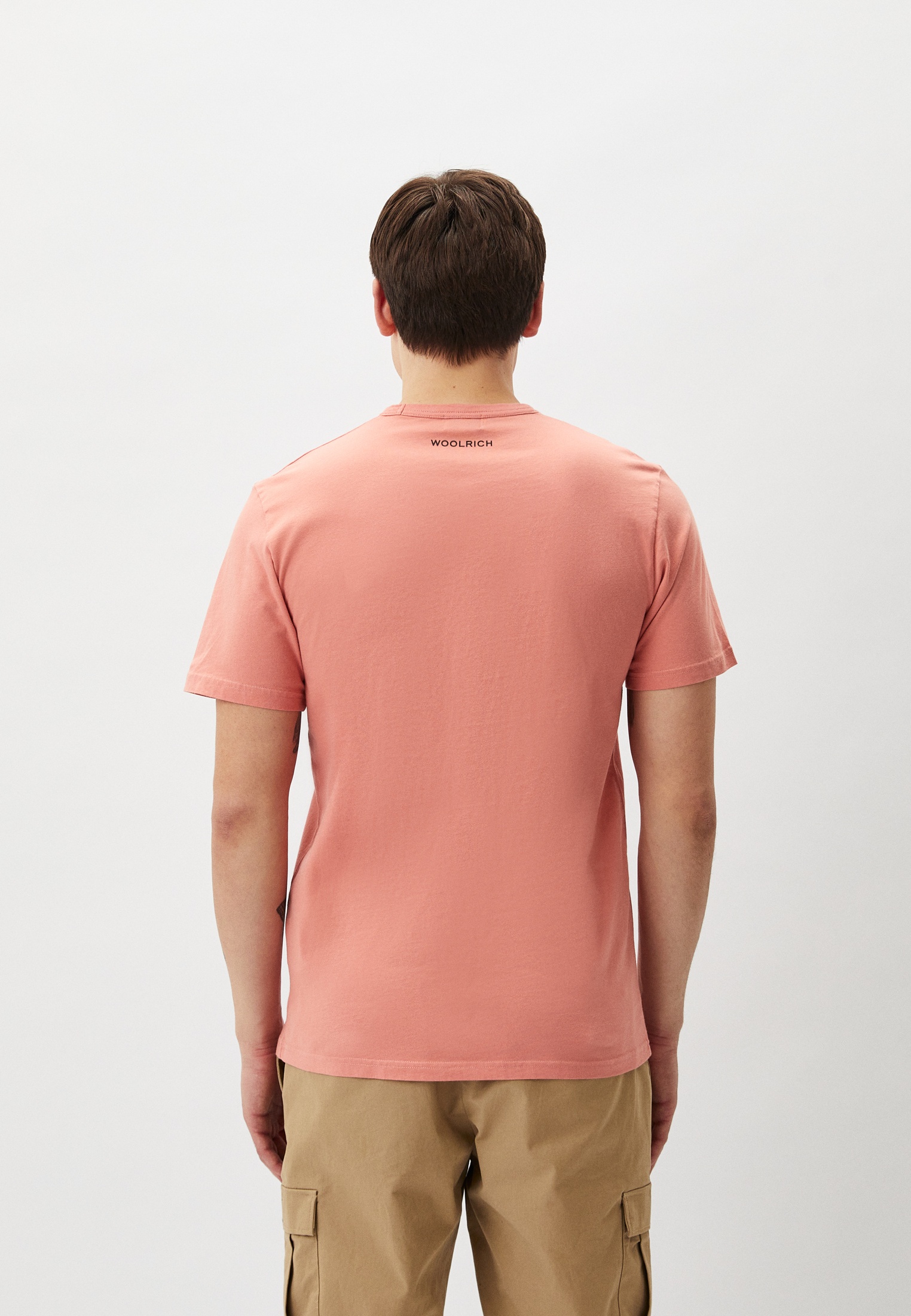 Мужская футболка Woolrich (Вулрич) CFWOTE0130MRUT2926: изображение 3