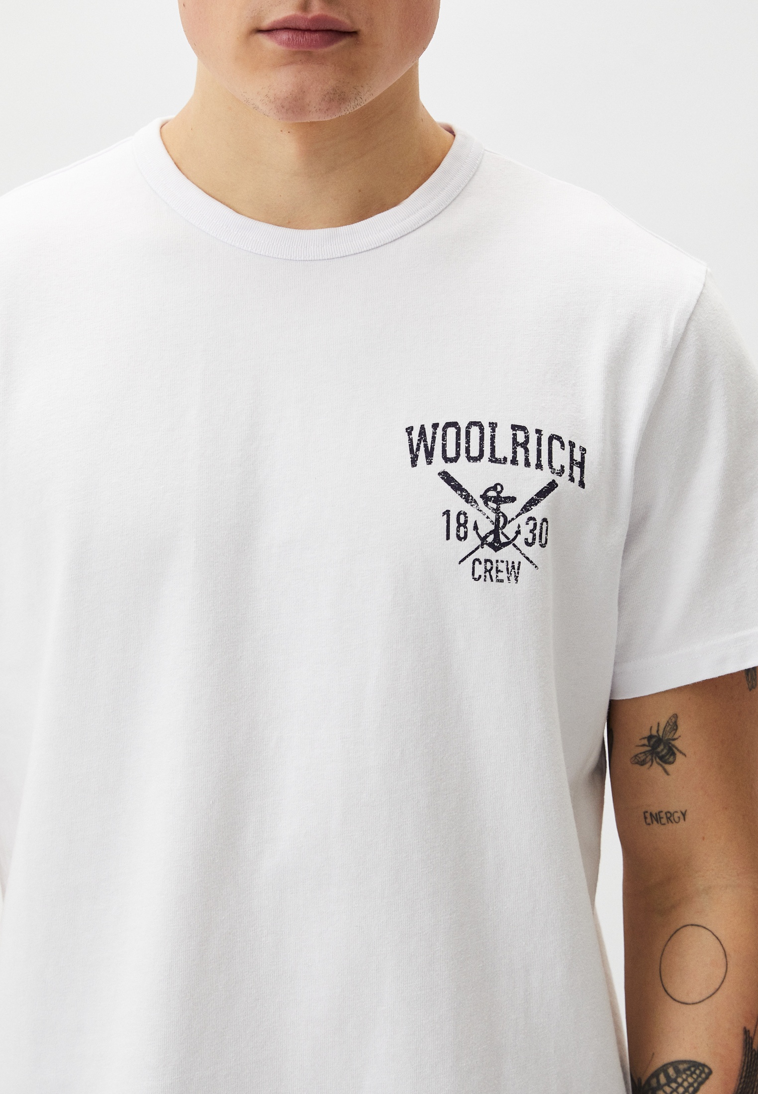 Мужская футболка Woolrich (Вулрич) CFWOTE0133MRUT3385: изображение 4
