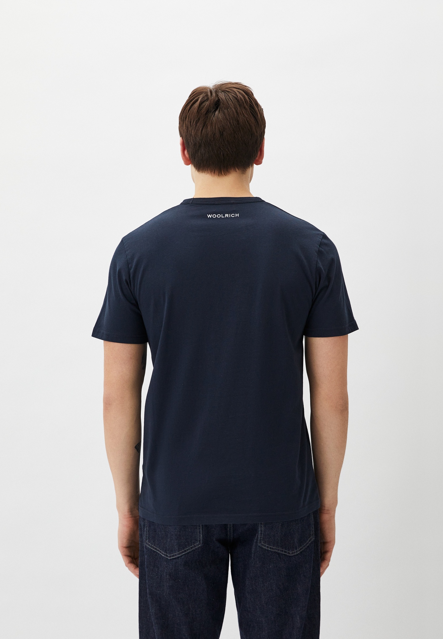Мужская футболка Woolrich (Вулрич) CFWOTE0130MRUT2926: изображение 3