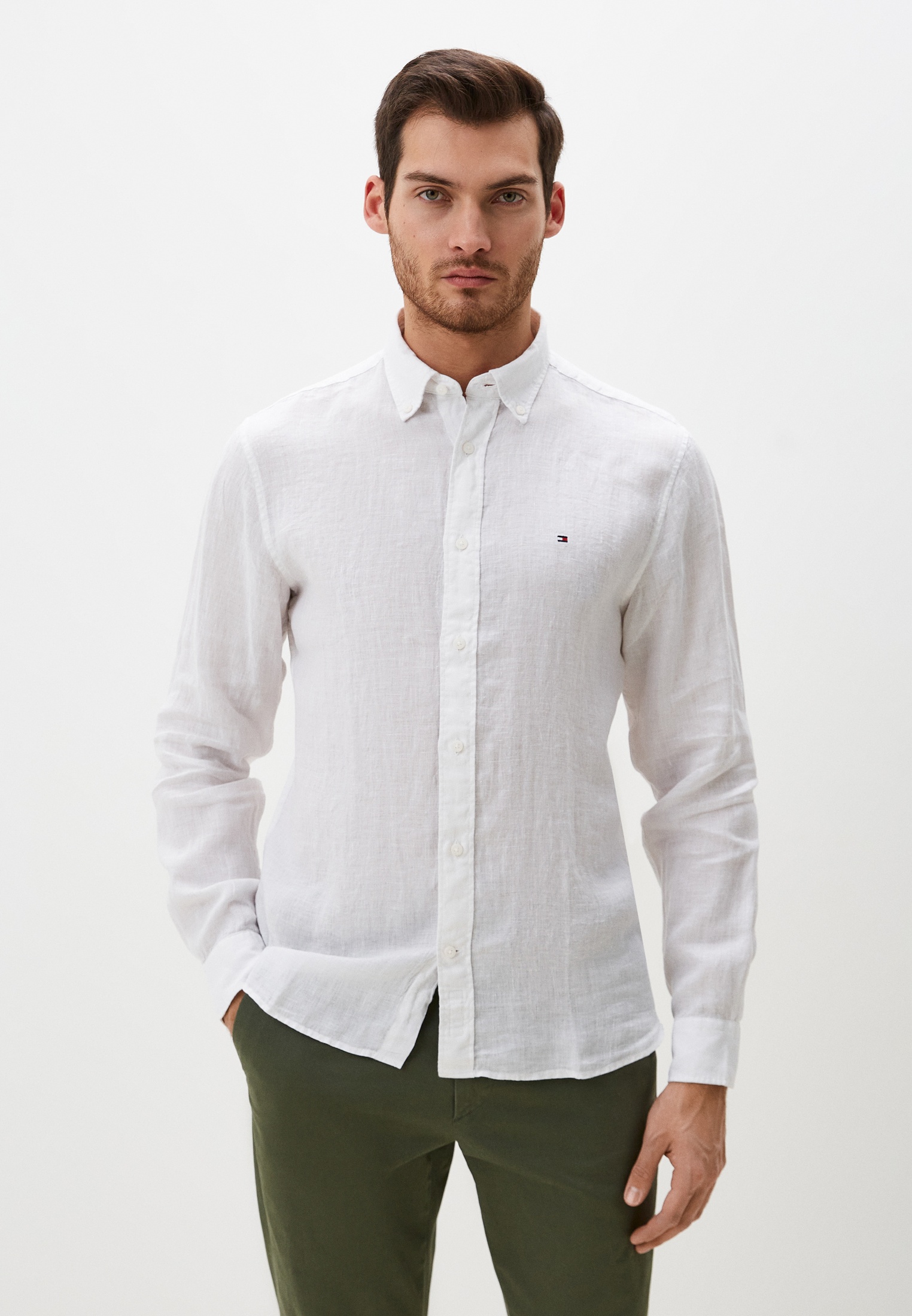 Рубашка с длинным рукавом Tommy Hilfiger (Томми Хилфигер) MW0MW34602