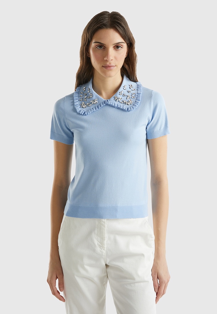 Polo femme benetton sale