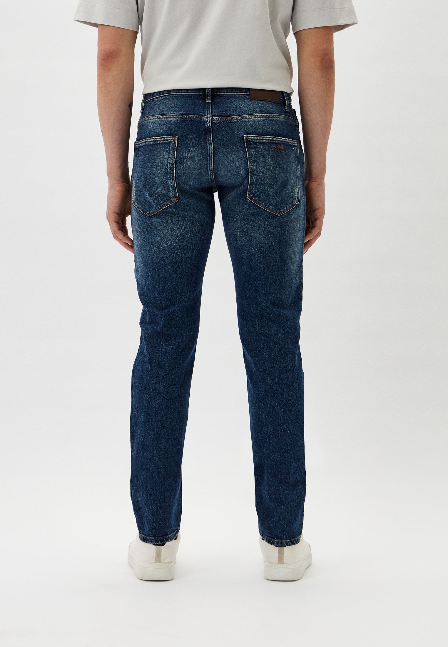 Мужские прямые джинсы Emporio Armani (Эмпорио Армани) 3D1J06 1D06Z: изображение 7