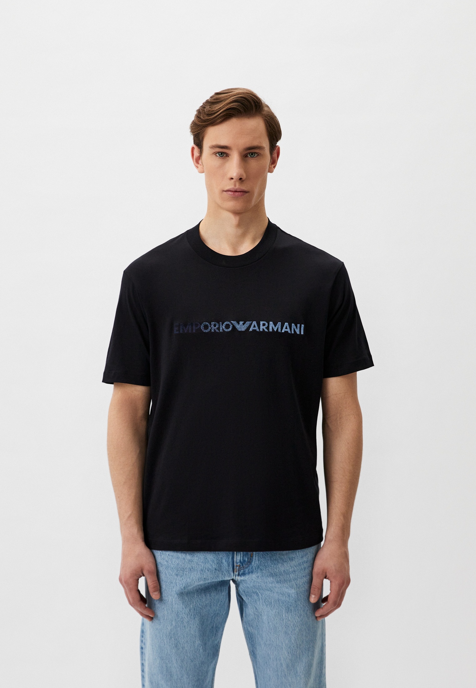 Мужская футболка Emporio Armani (Эмпорио Армани) 3D1TG3 1JPZZ