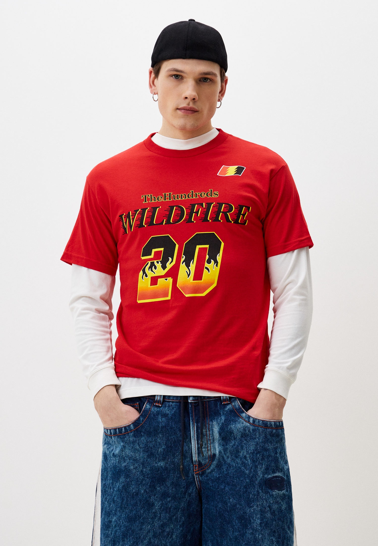 Футболка с коротким рукавом The Hundreds T23W101026