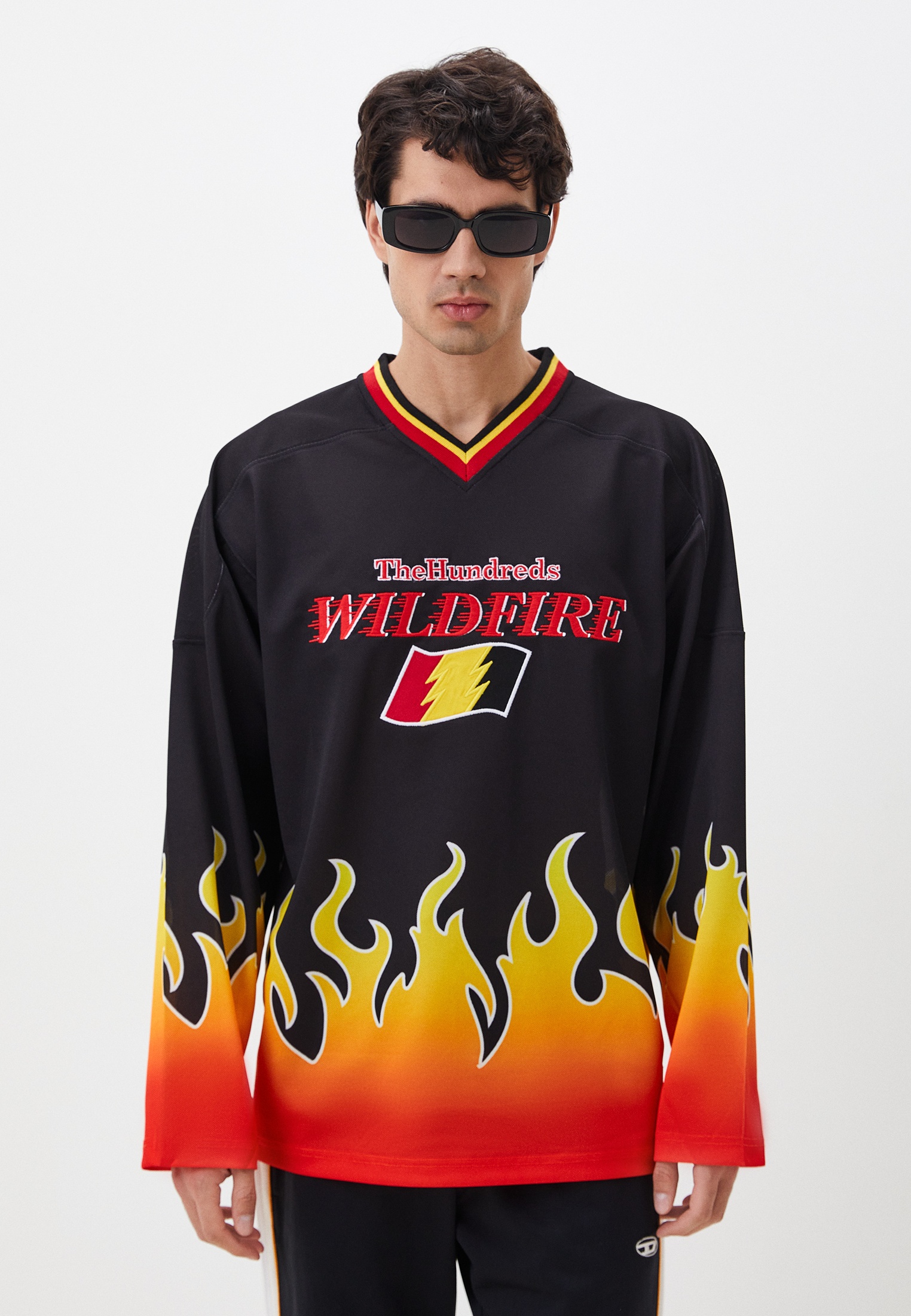 Футболка с длинным рукавом The Hundreds T23W109003