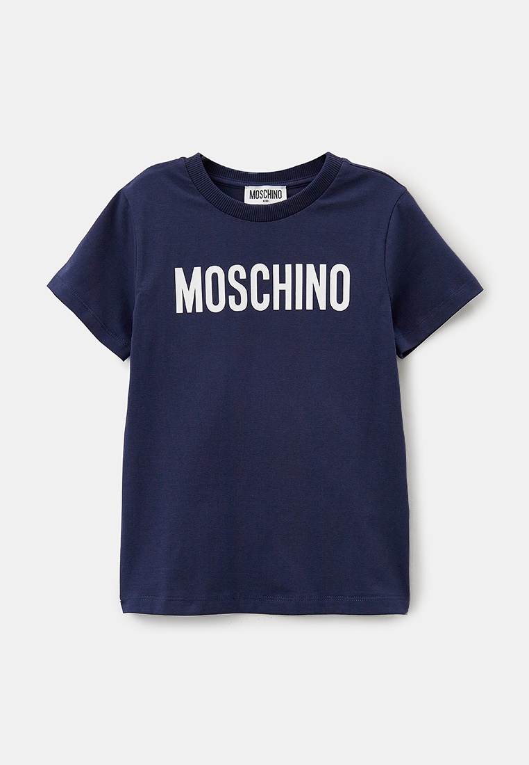 Футболка с коротким рукавом Moschino Kid HQM03T LBA10