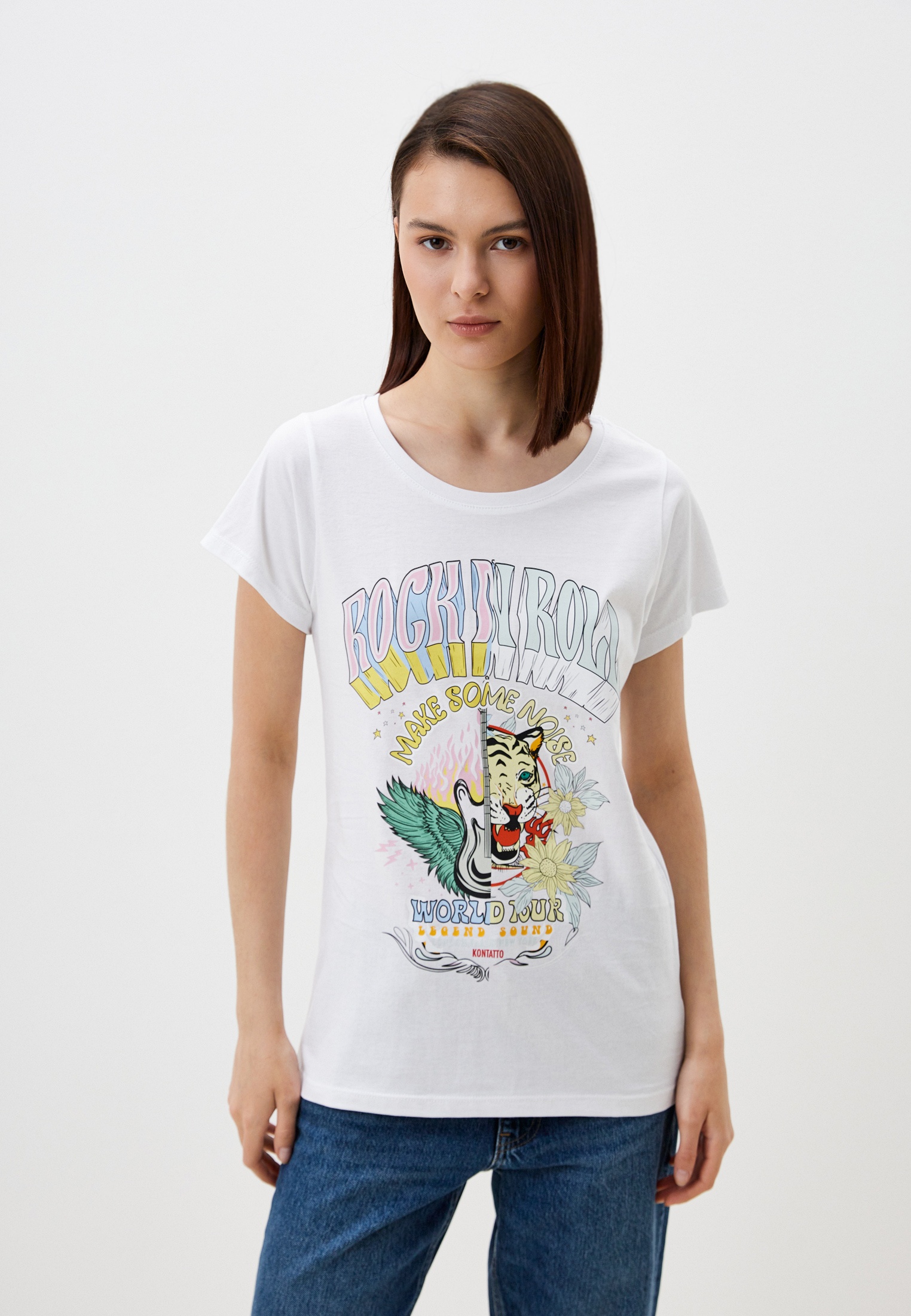 Футболка с коротким рукавом Kontatto DM202