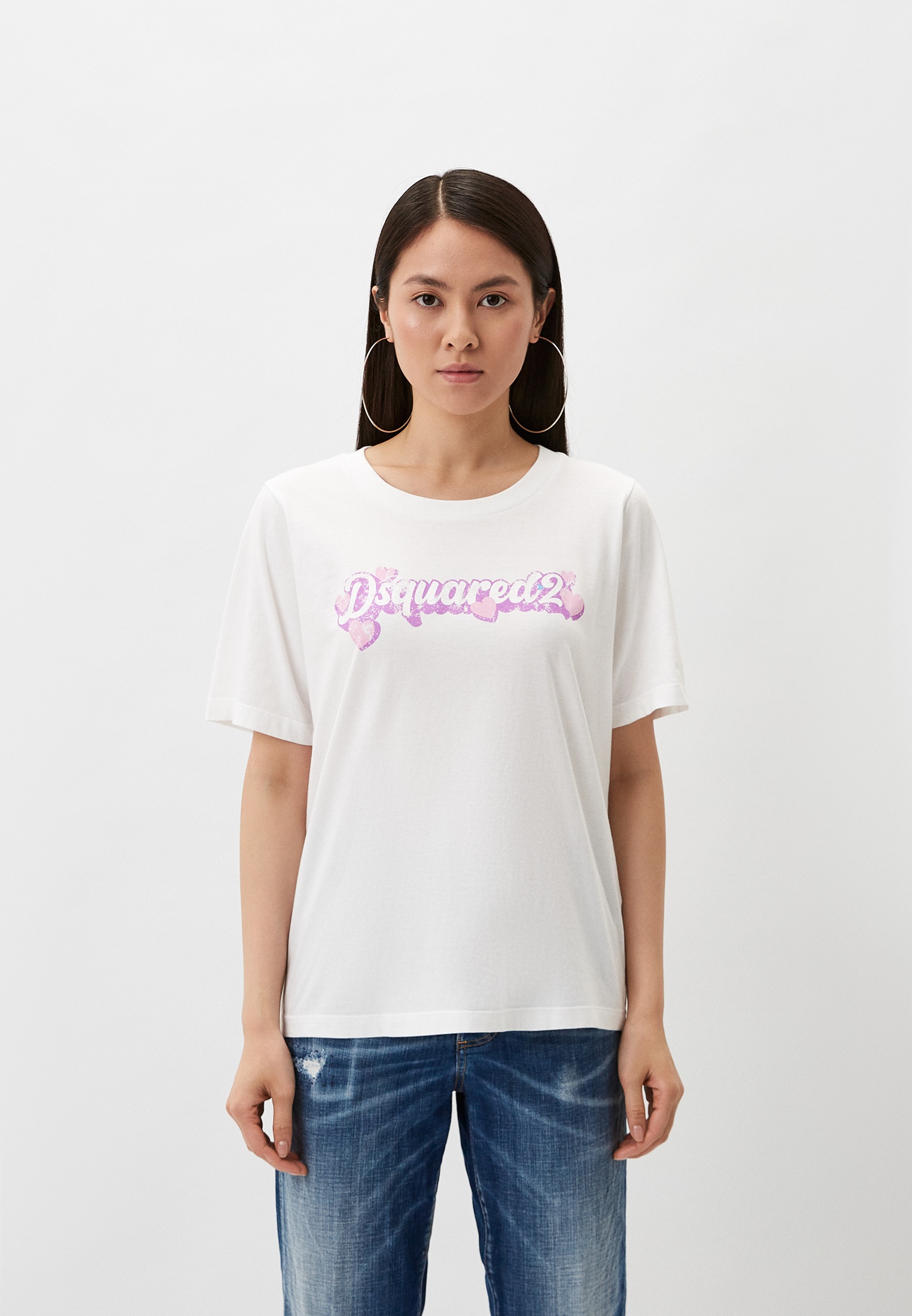Футболка с коротким рукавом DSquared2 S72GD0519 S24668