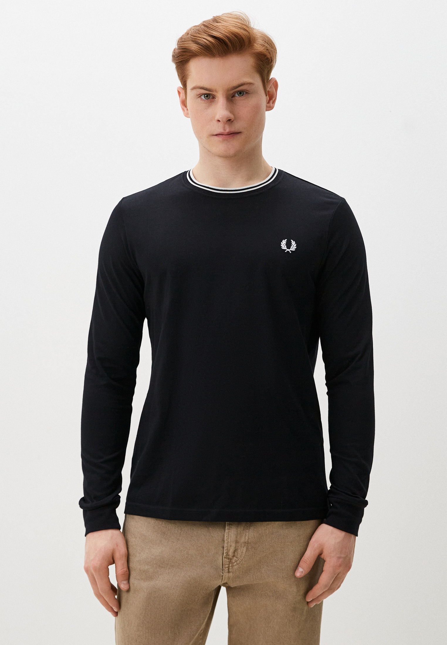 Футболка с длинным рукавом Fred Perry (Фред Перри) M9602