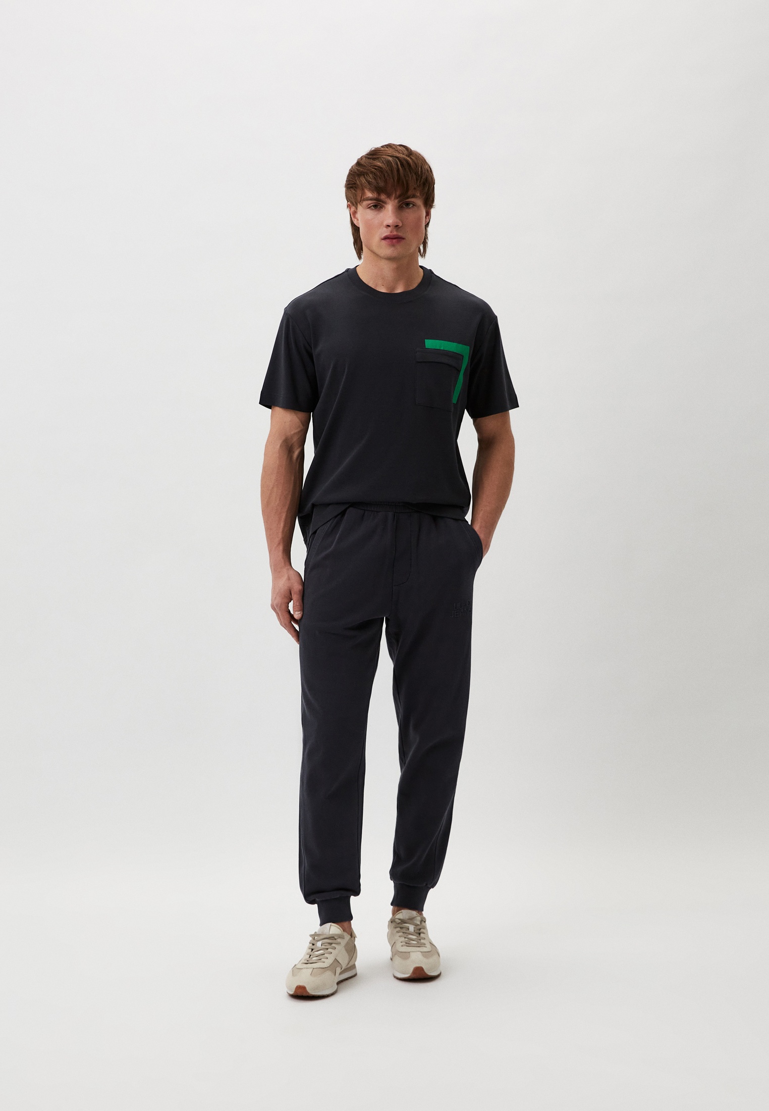 Мужские спортивные брюки Liu Jo Uomo (Лиу Джо Уомо) M124P303DYEPANT: изображение 2