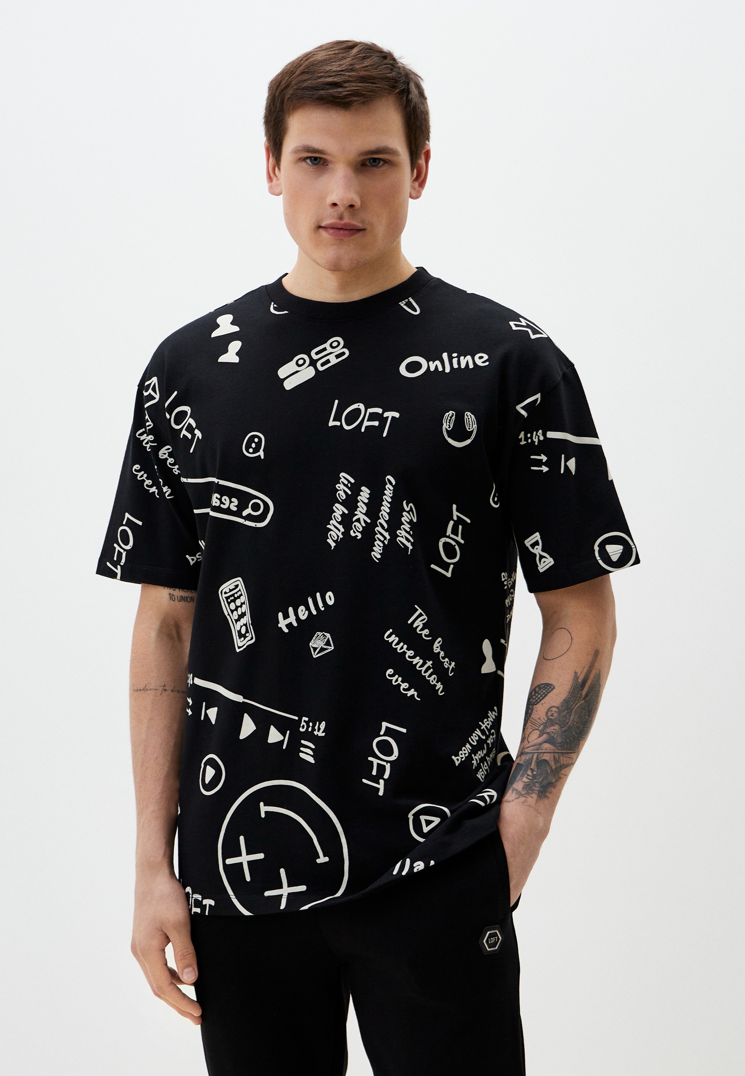 Футболка с коротким рукавом Loft LF2035378