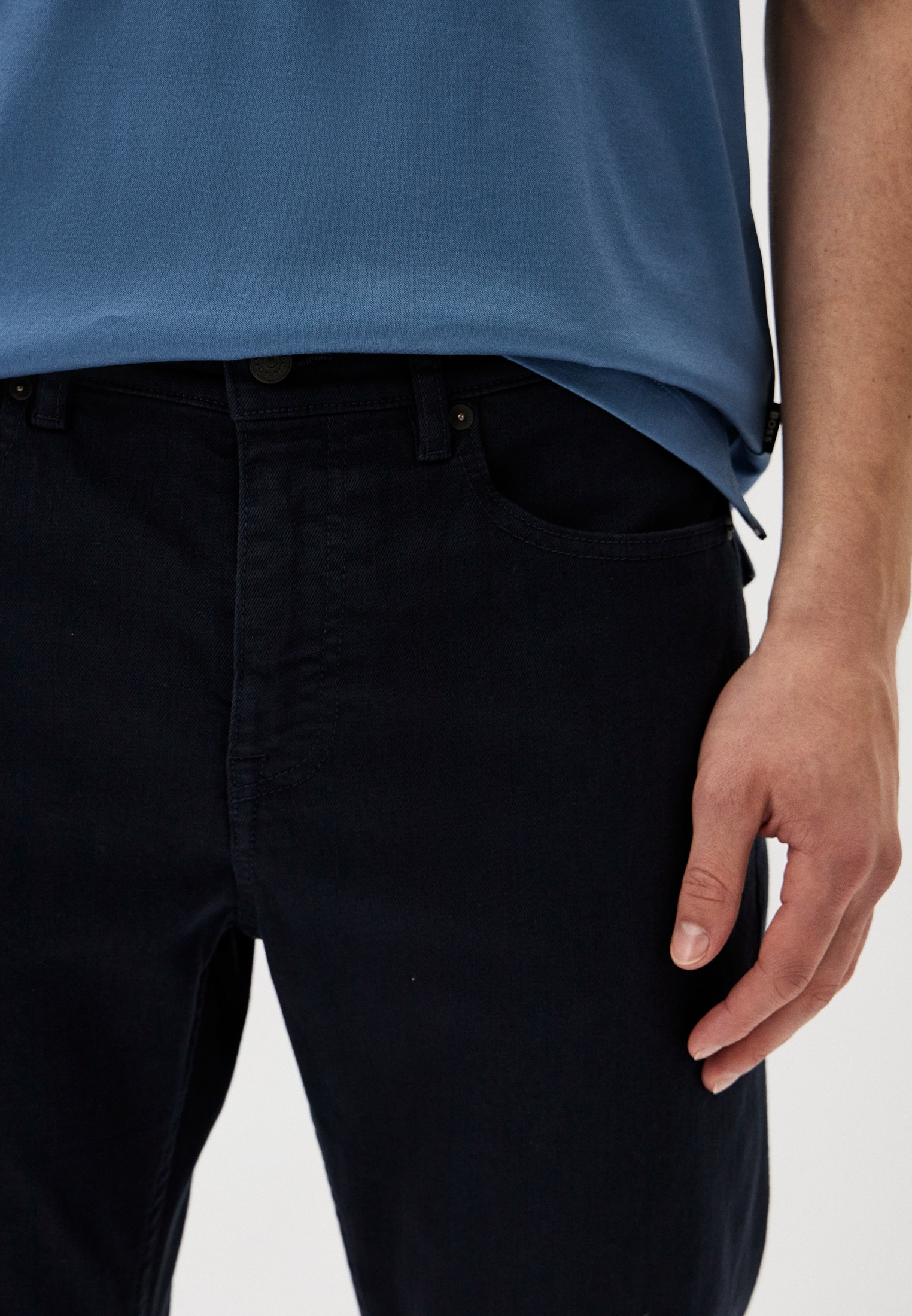Мужские прямые джинсы Boss (Босс) 50513485: изображение 4