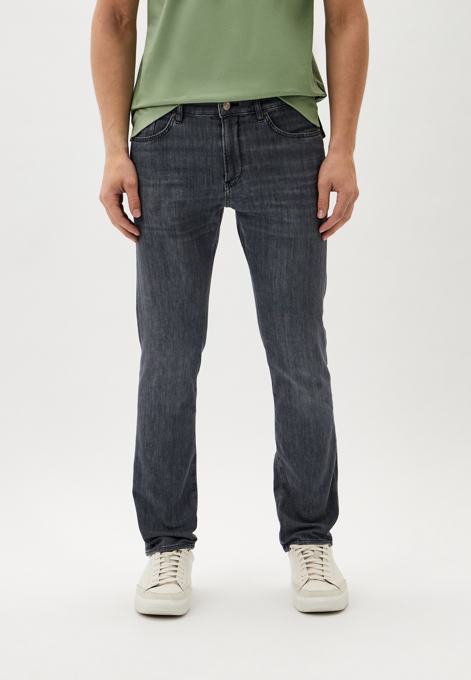 Мужские зауженные джинсы Boss (Босс) 50513619: изображение 1