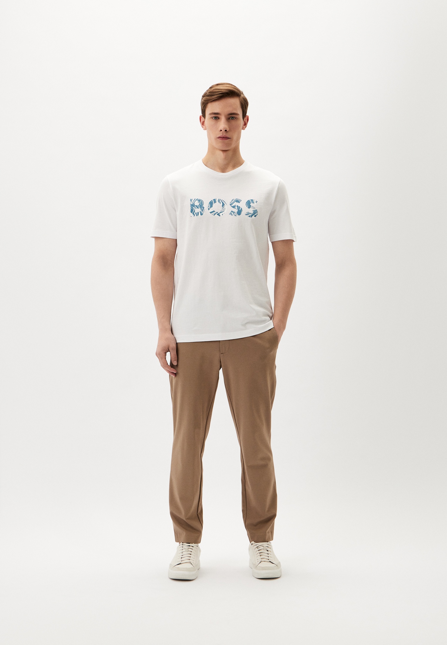Мужская футболка Boss (Босс) 50515997: изображение 2