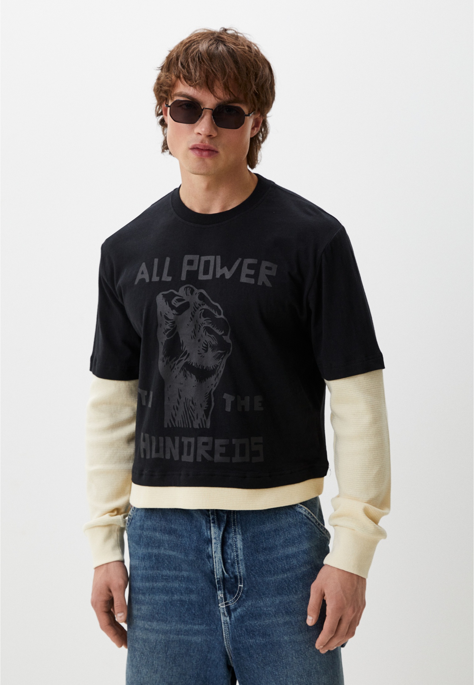 Футболка с длинным рукавом The Hundreds T24P109003