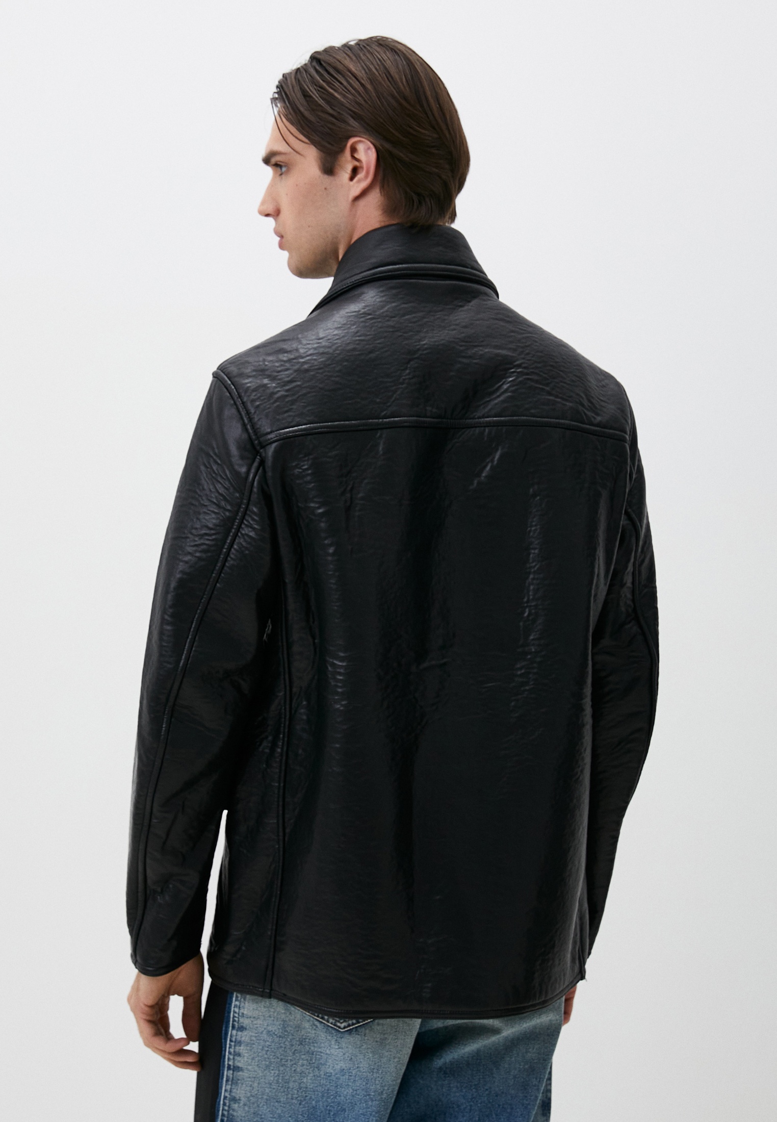 Кожаная куртка Diesel (Дизель) A071320BIAR: изображение 3