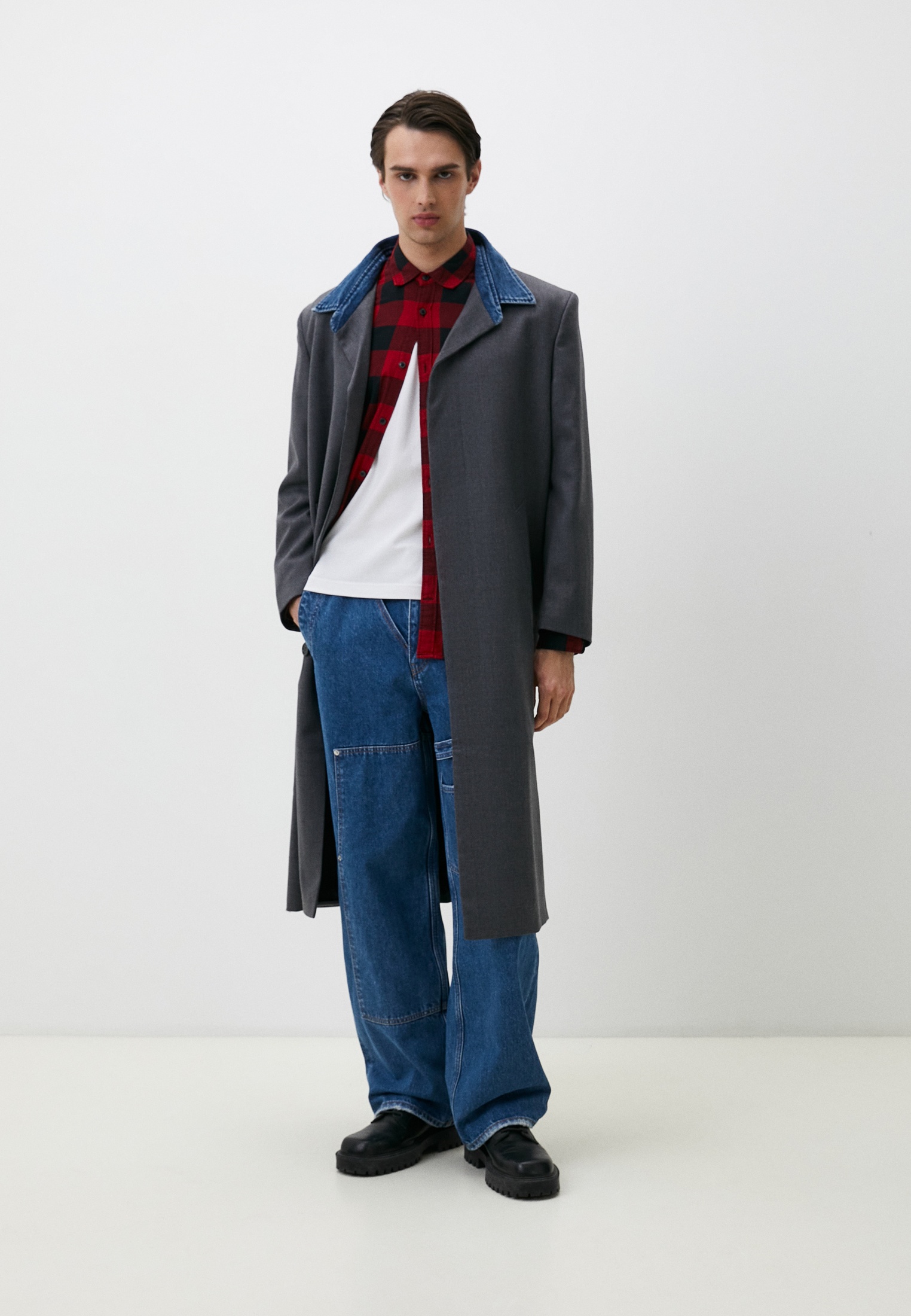 Плащ Diesel (Дизель) A084930BJAE: изображение 7