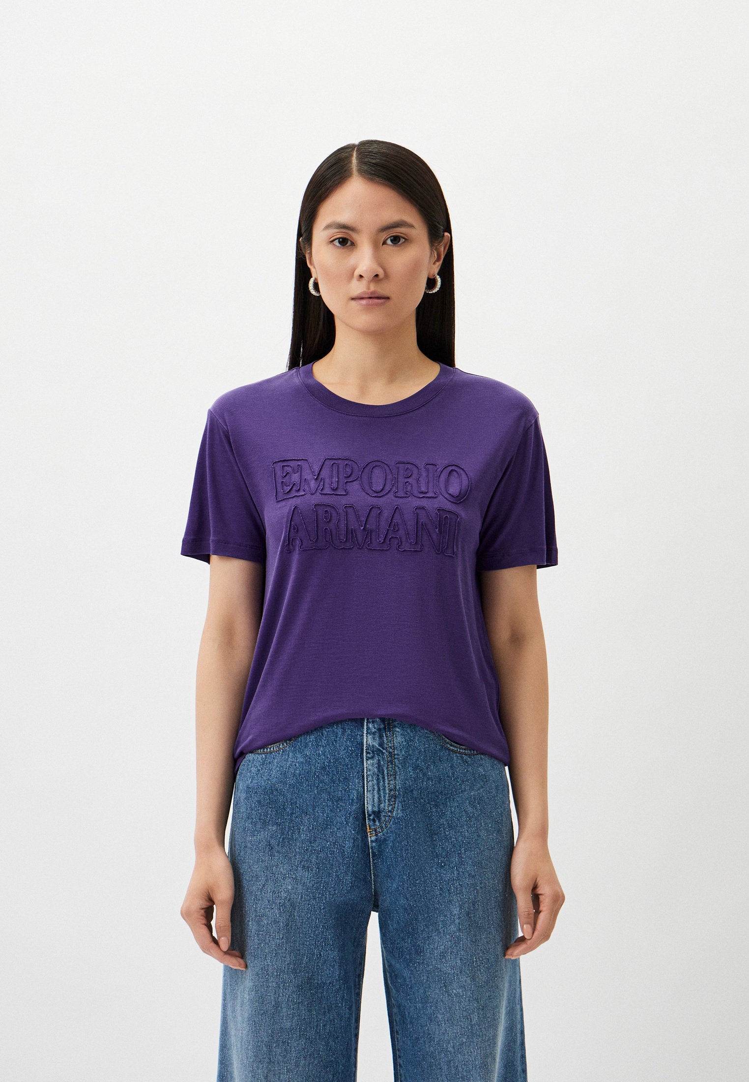 Футболка с коротким рукавом Emporio Armani (Эмпорио Армани) 3D2T7M 2JLNZ