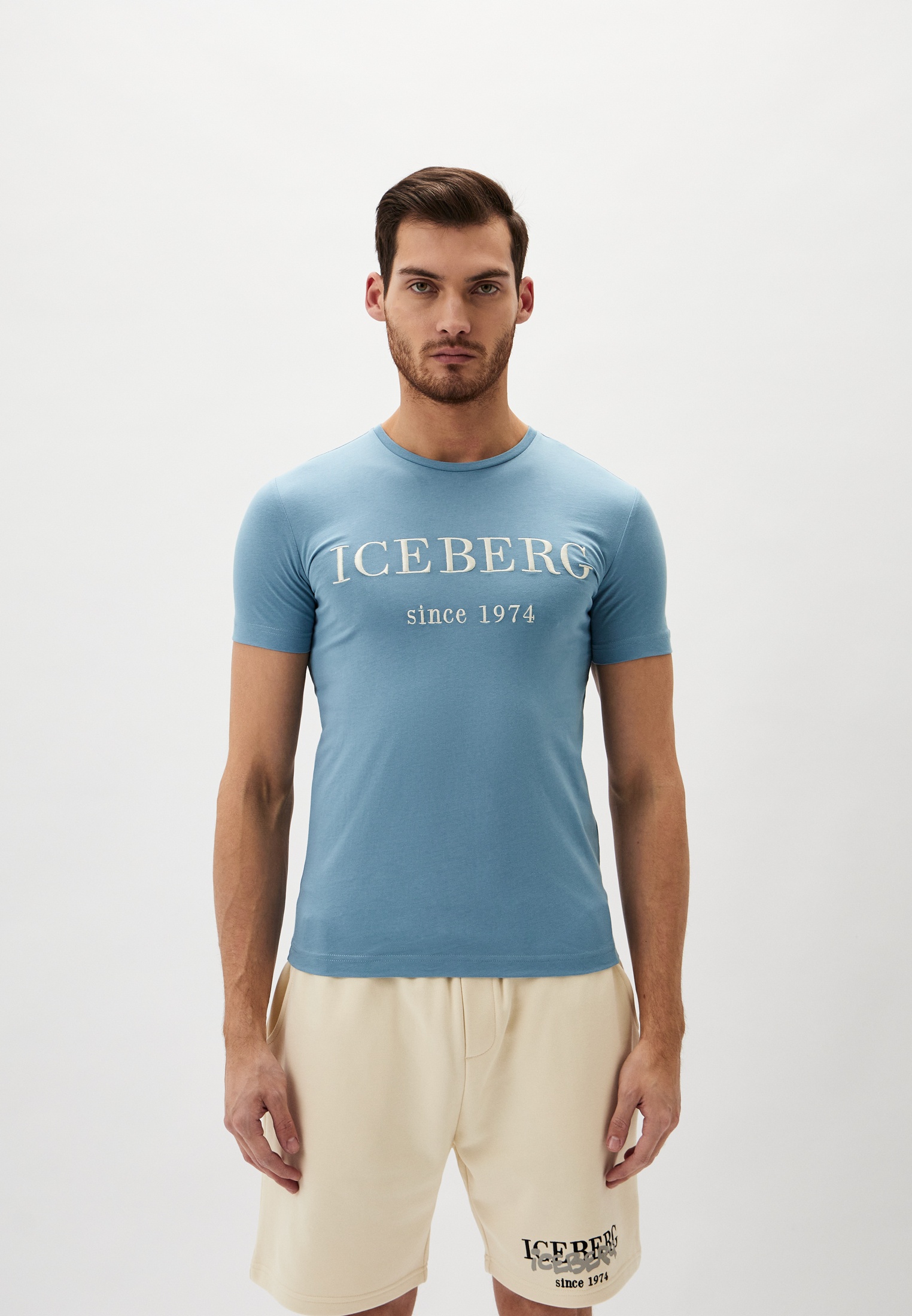 Мужская футболка Iceberg (Айсберг) F0146301