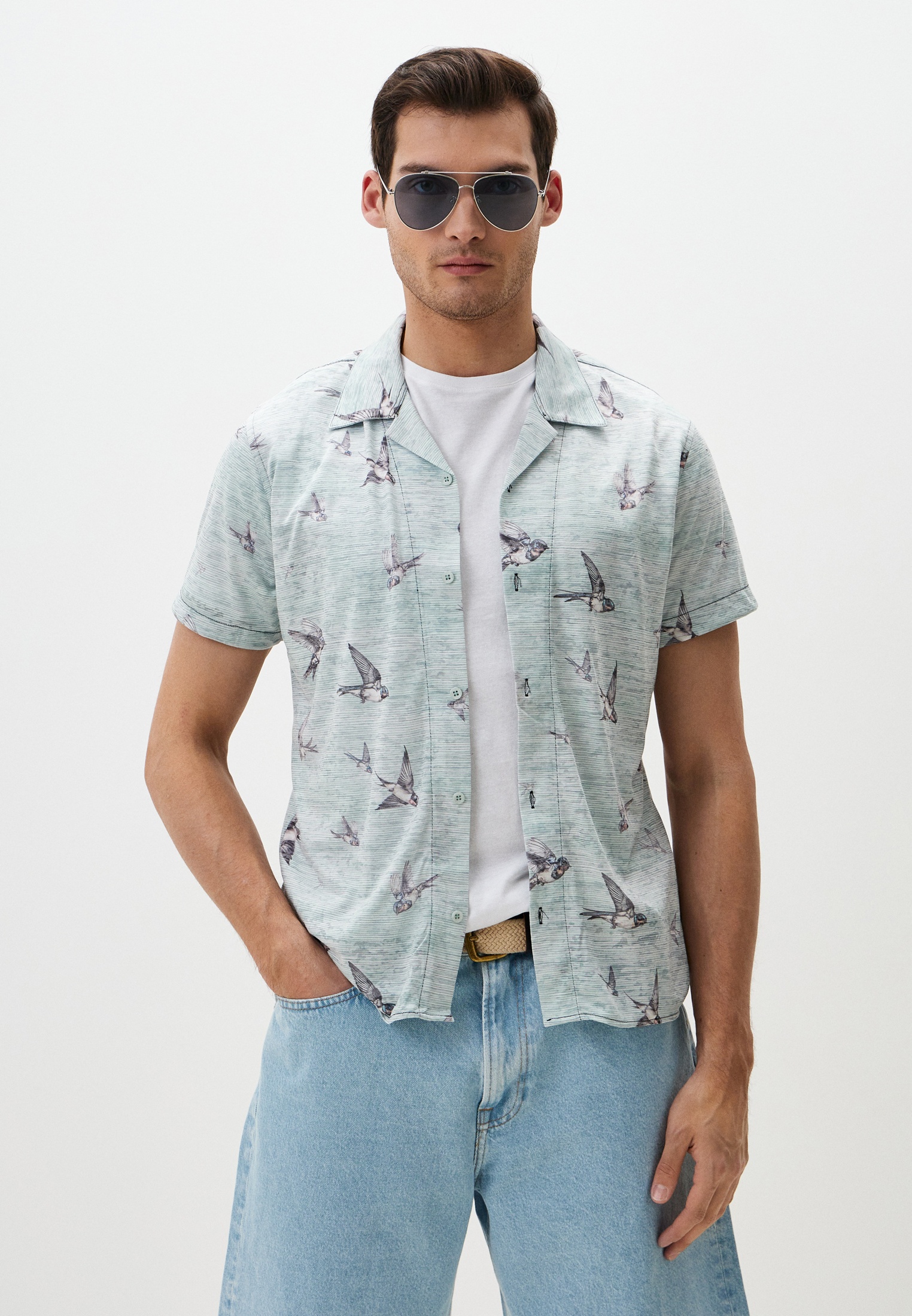 Рубашка с коротким рукавом RNT23 RN4915