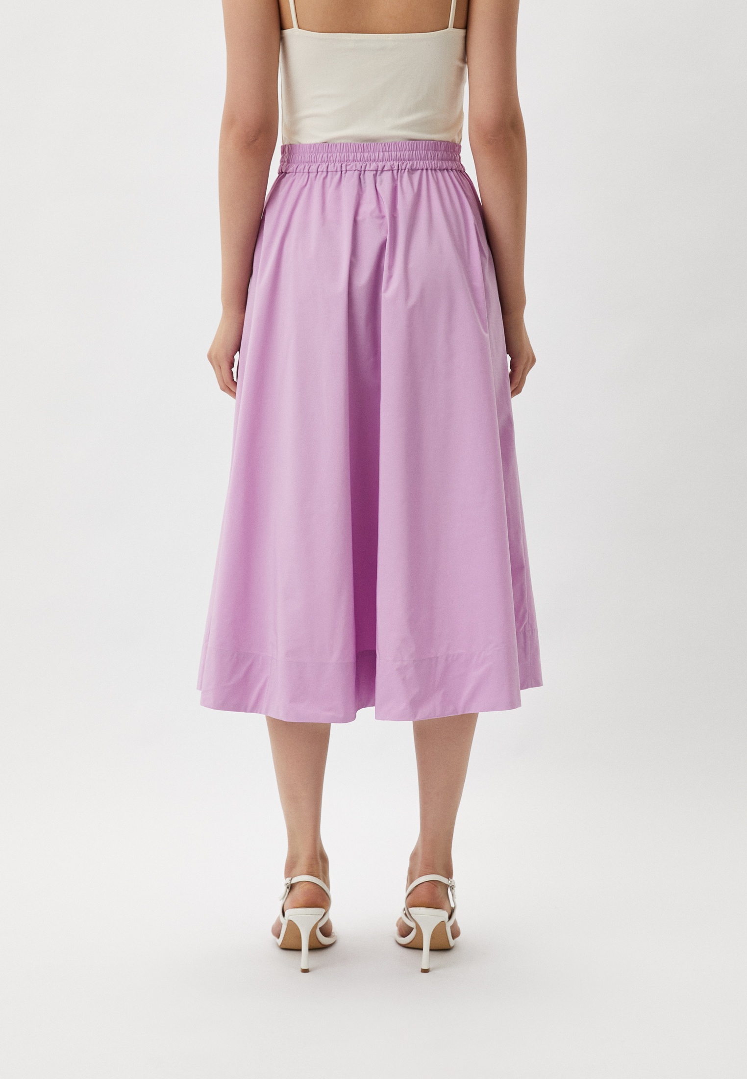 Широкая юбка женская Essentiel Antwerp Fuchsia купить за 11234 руб.