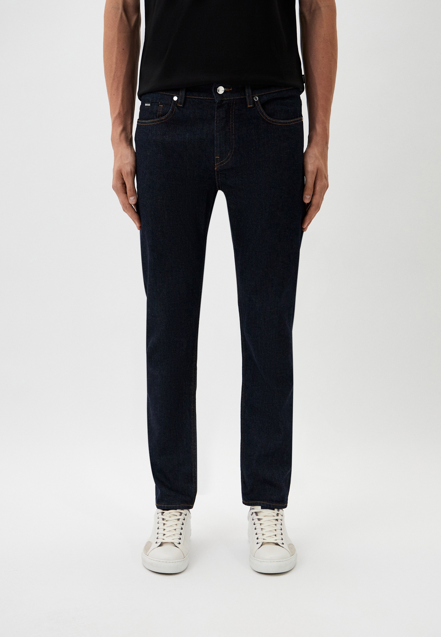 Мужские зауженные джинсы Boss (Босс) 50520828