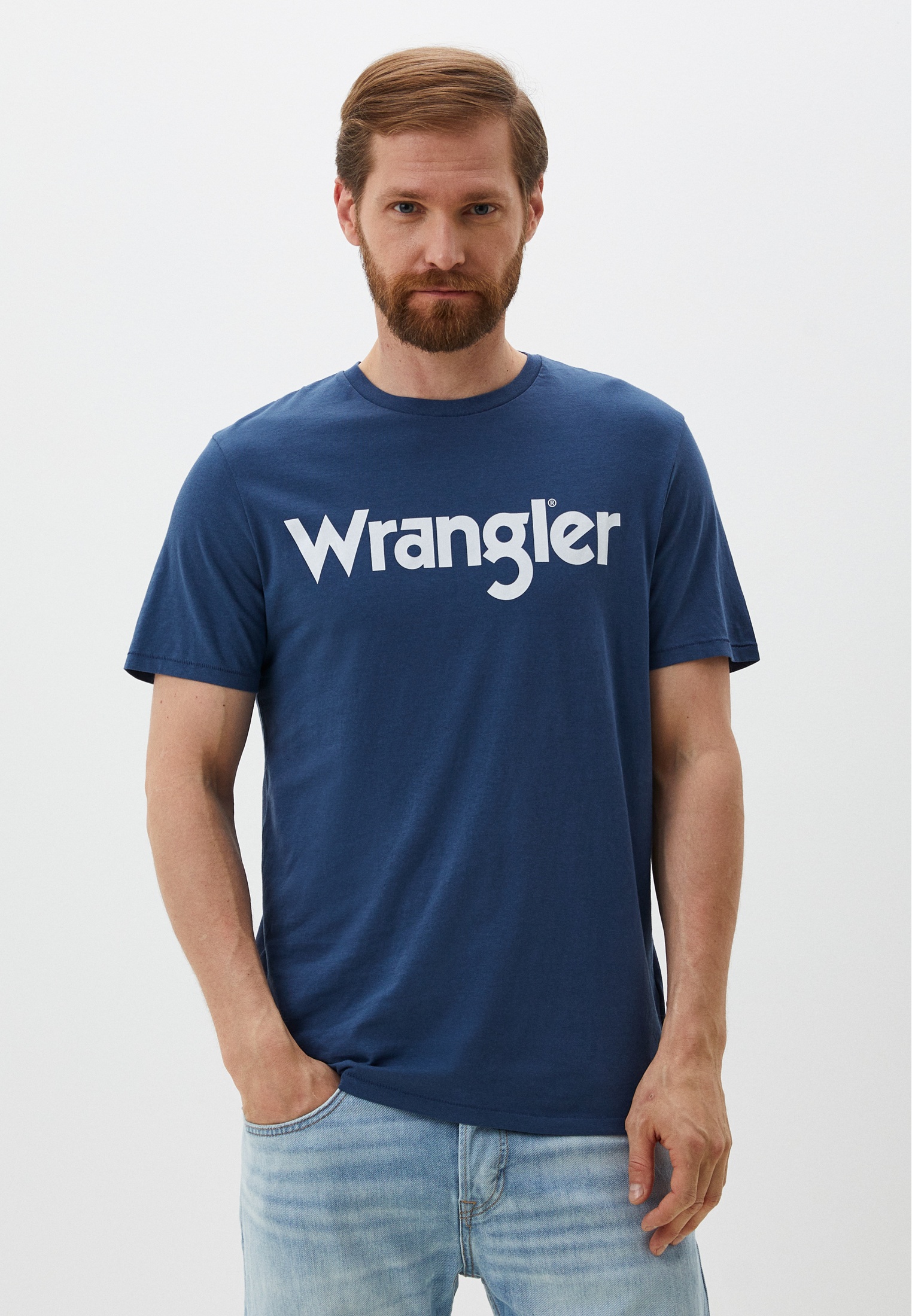 Футболка с коротким рукавом мужской Wrangler (Вранглер) 112328986 ...